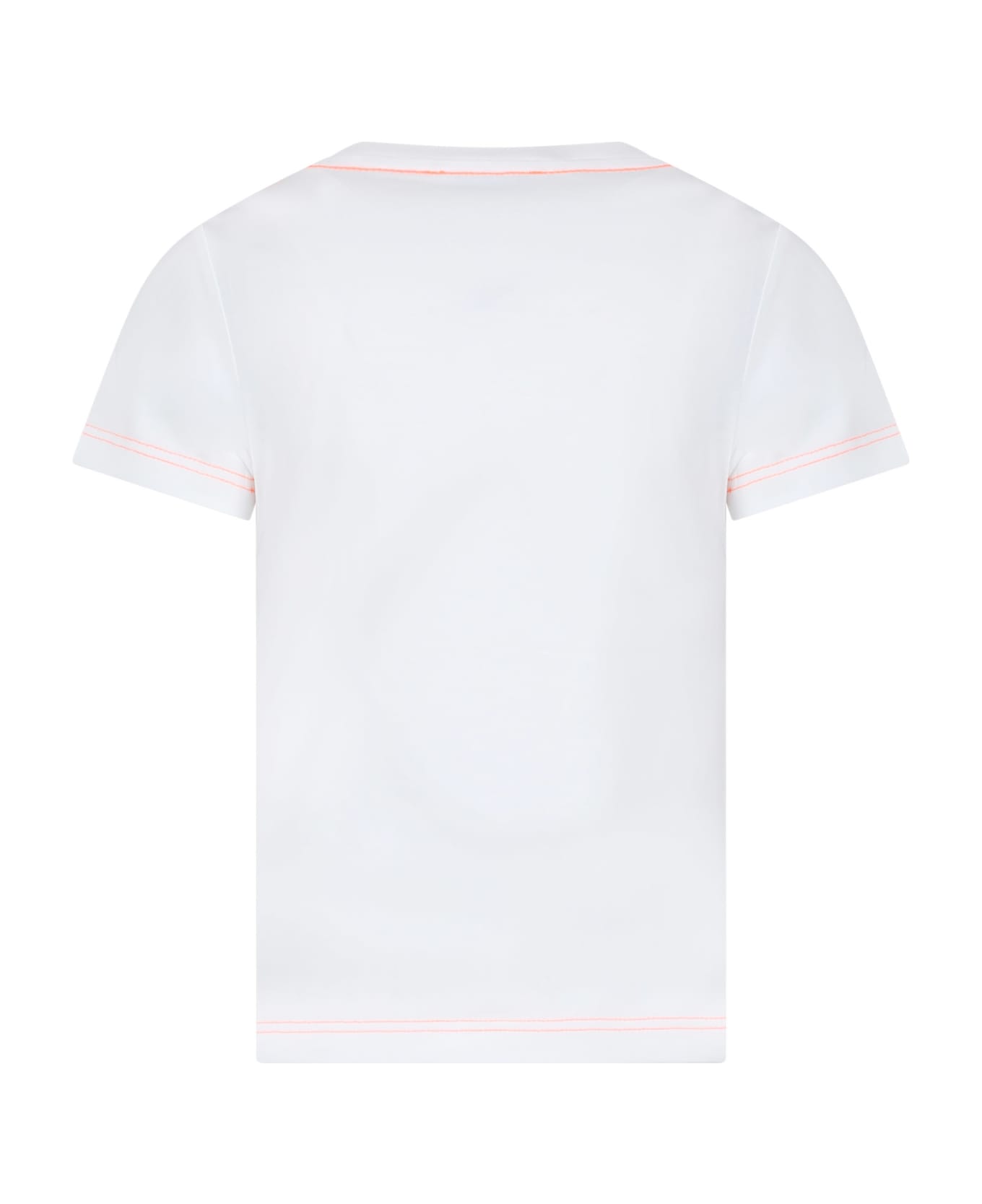 Marc Jacobs White T-shirt For Boy With Logo Print - White Tシャツ＆ポロシャツ