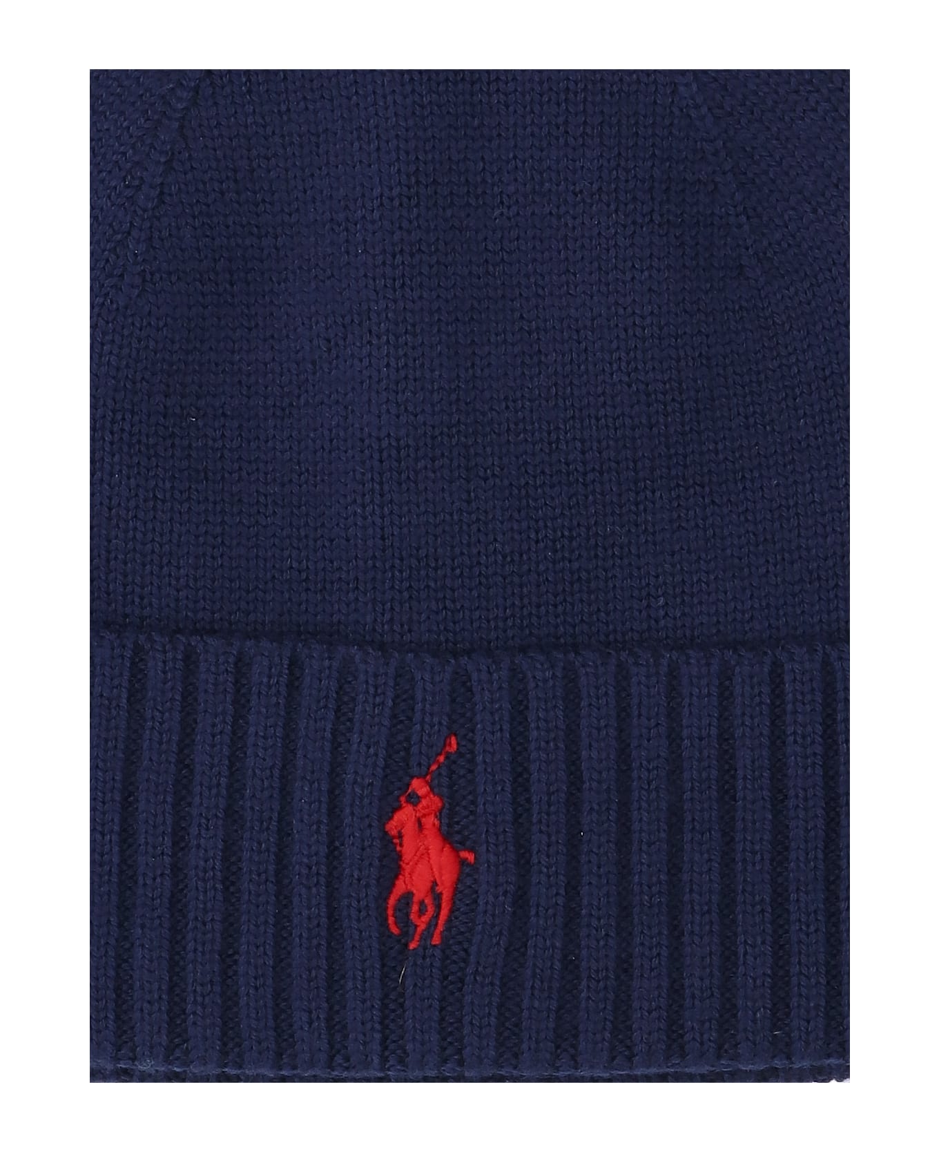 Polo Ralph Lauren Wool Hat With Logo - blue