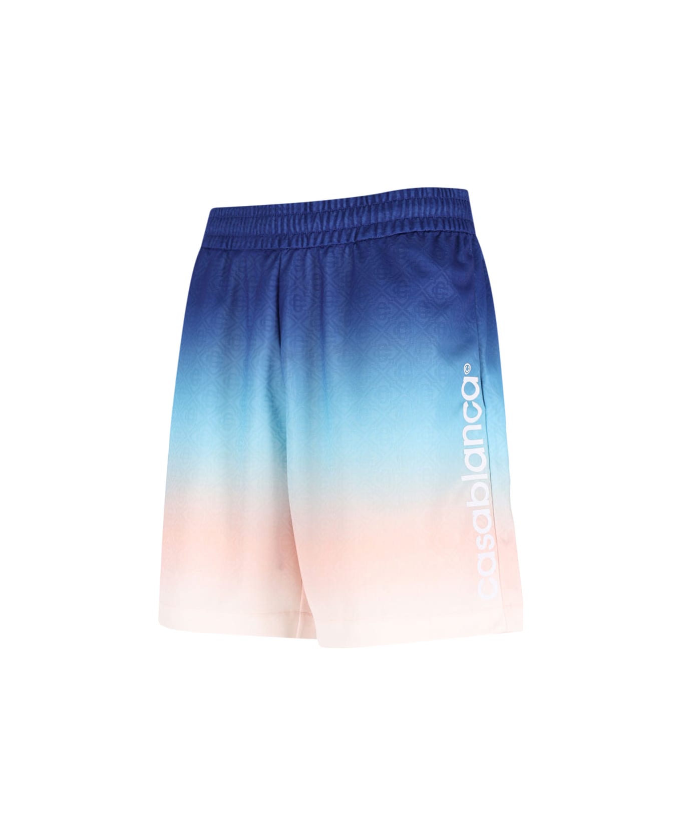 Casablanca 
gradient Football
 Track Shorts - Blu