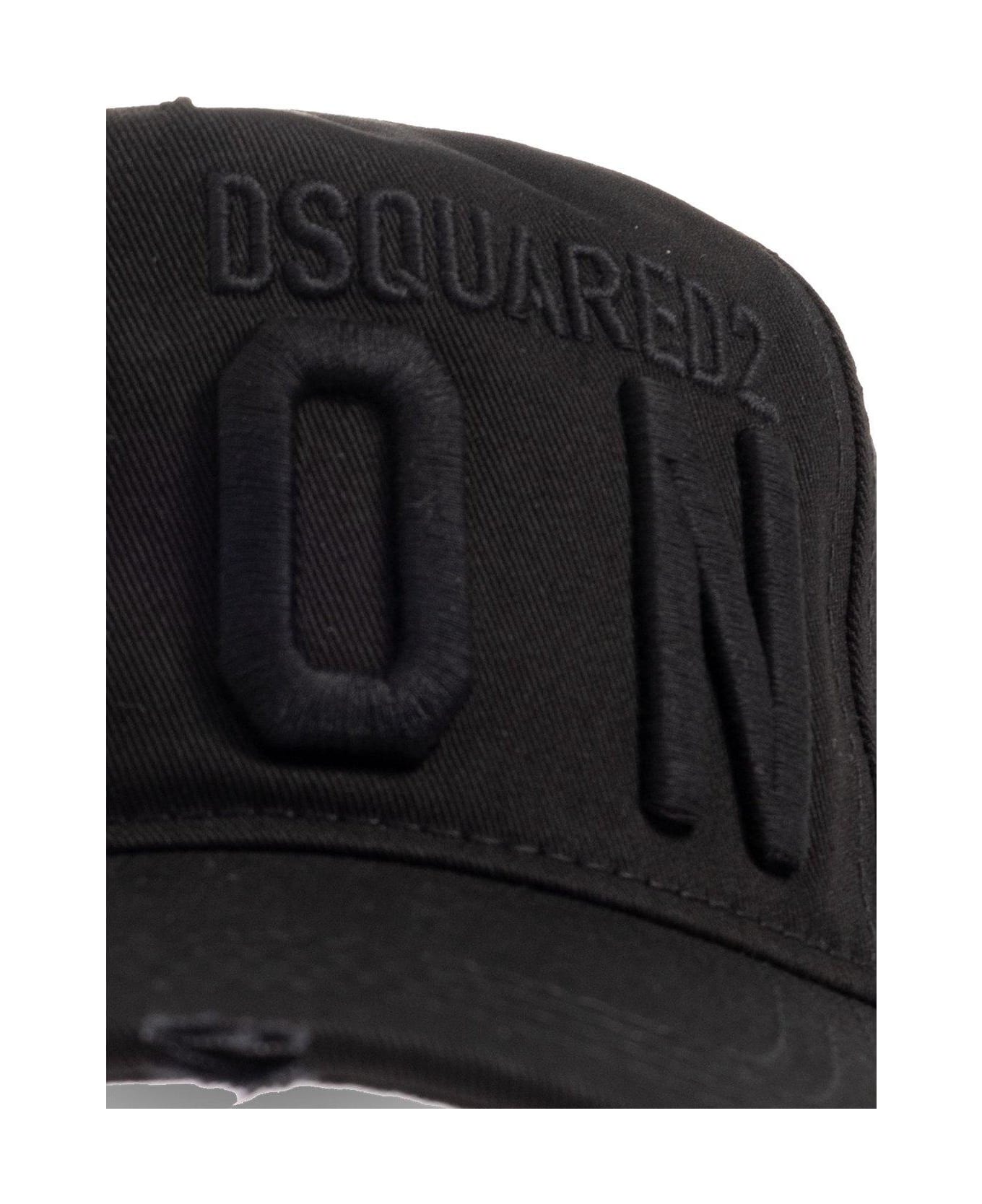 Dsquared2 Logo Embroidered Baseball Cap Dsquared2 帽子