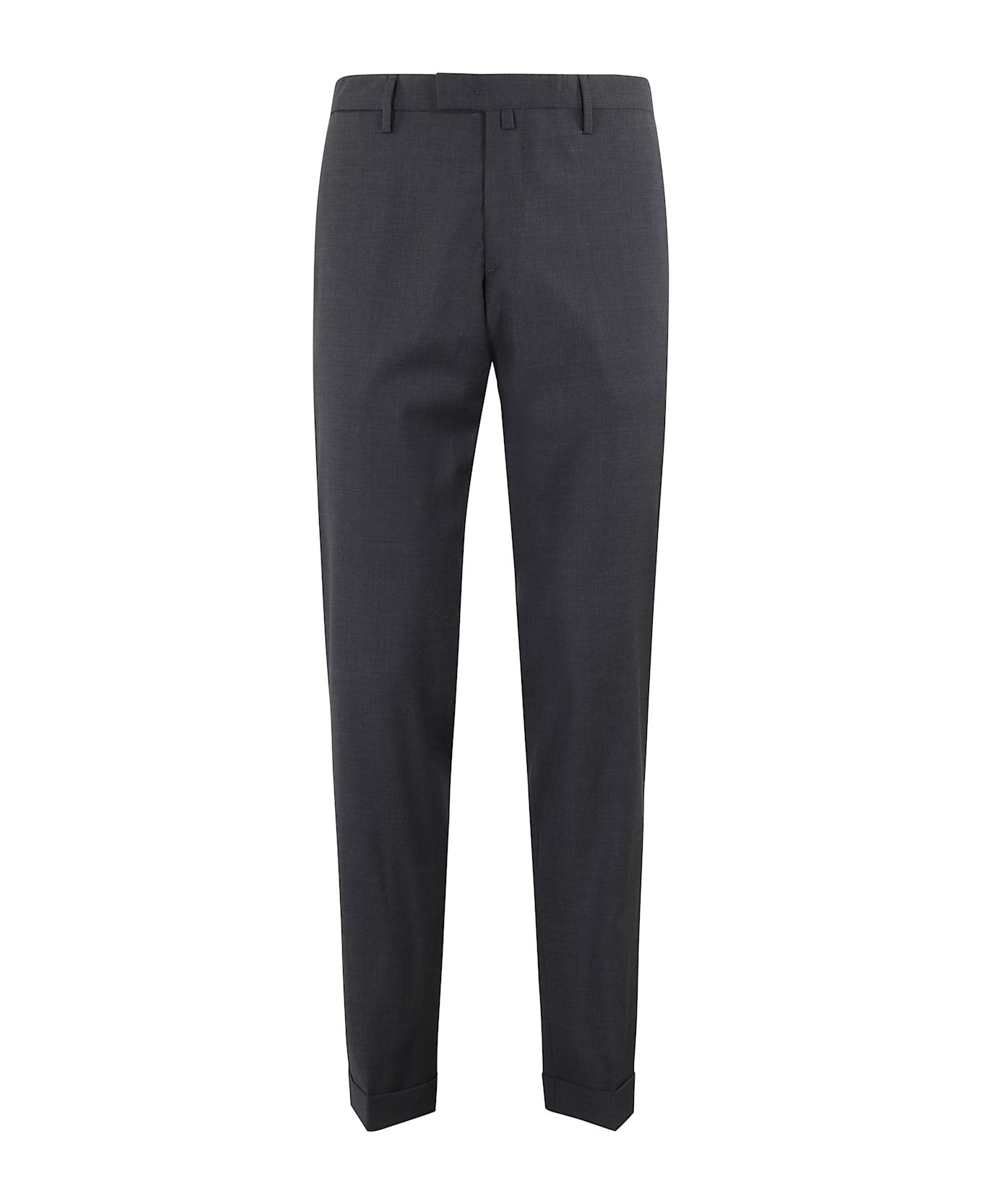 Briglia 1949 Pant V.piatto Lana Zignone - Grigio Scuro