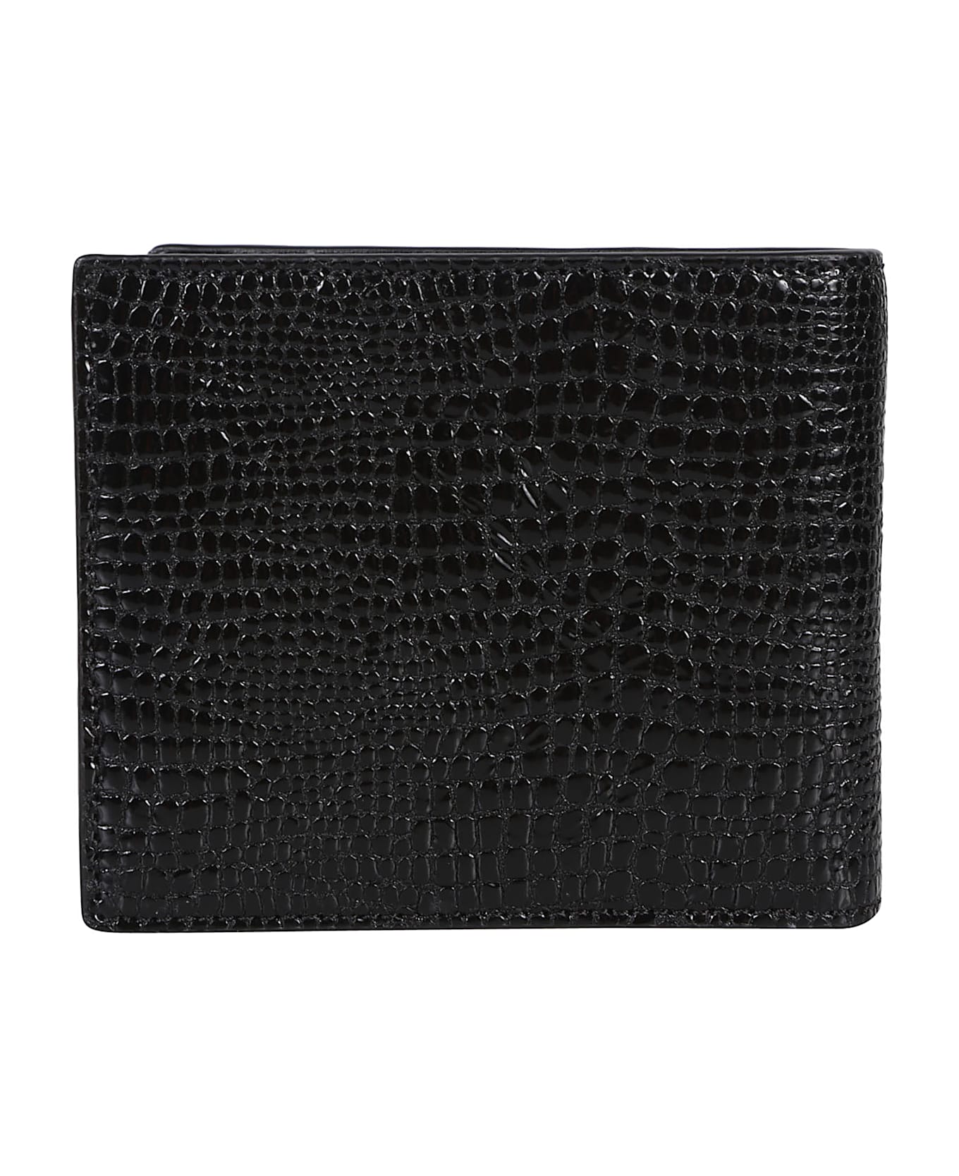 Tom Ford Logo Plaque Wallet - Black