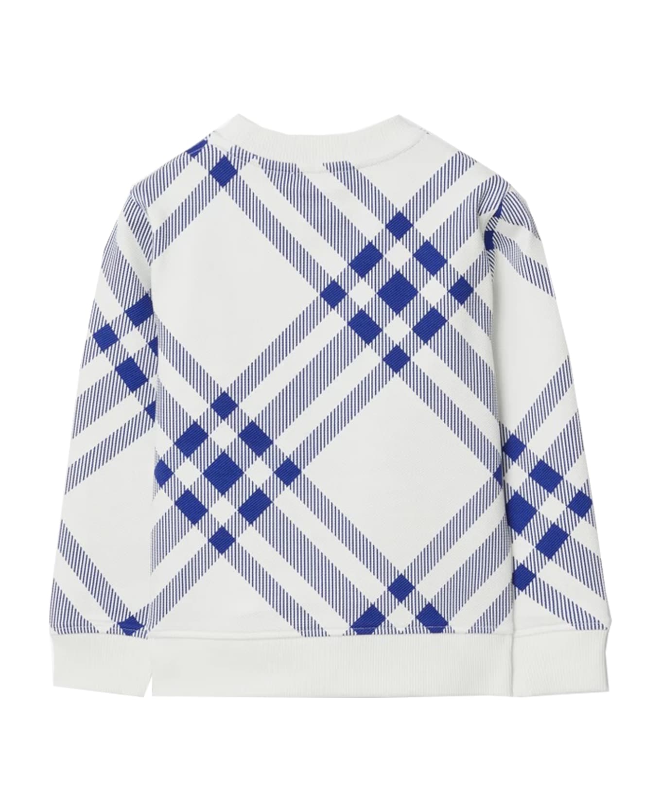 Burberry Checked Cotton Sweatshirt - Multicolor ニットウェア＆スウェットシャツ
