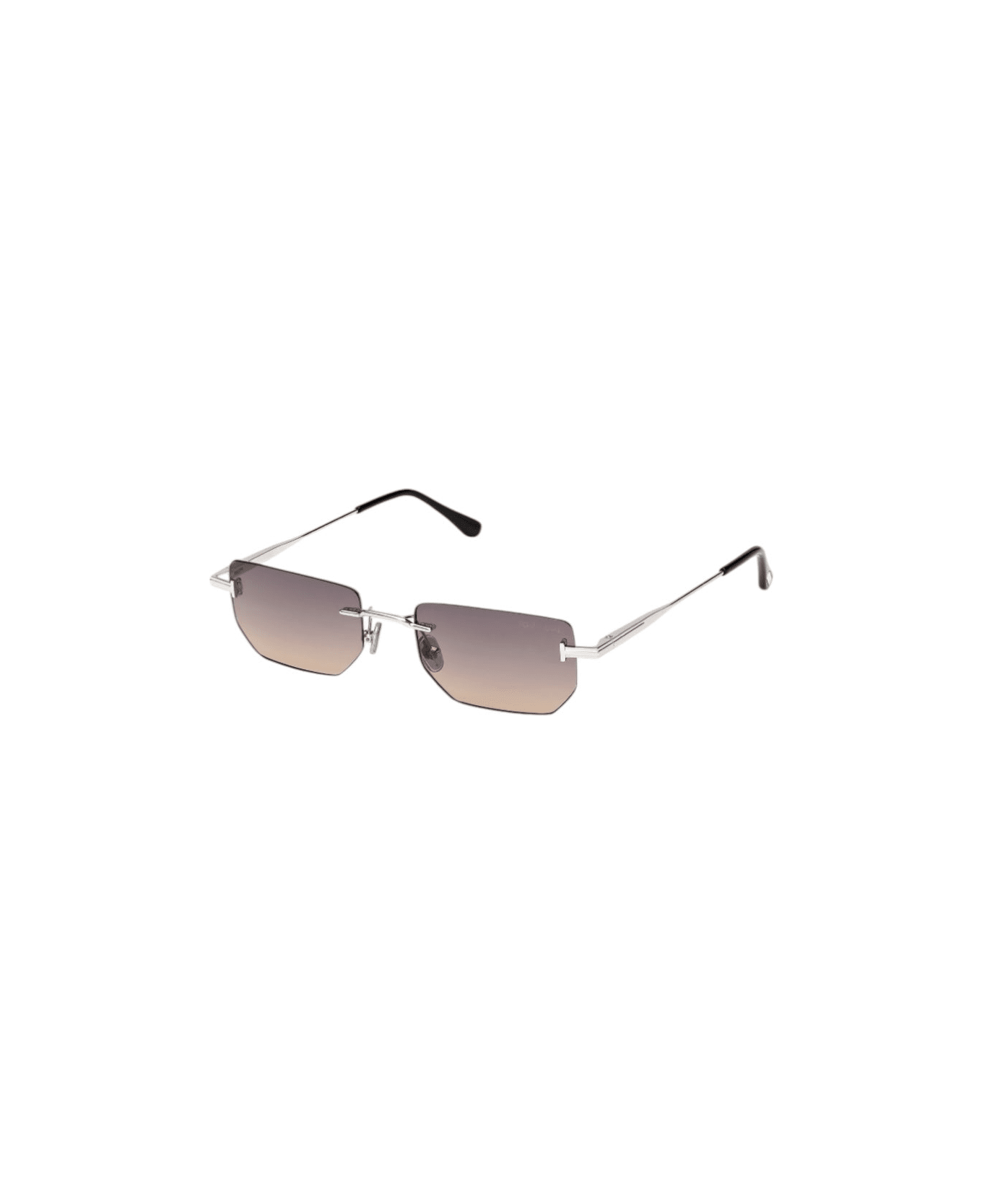 Tom Ford Eyewear Tom Ford Tf 1355 Ethan - Silver Sunglasses