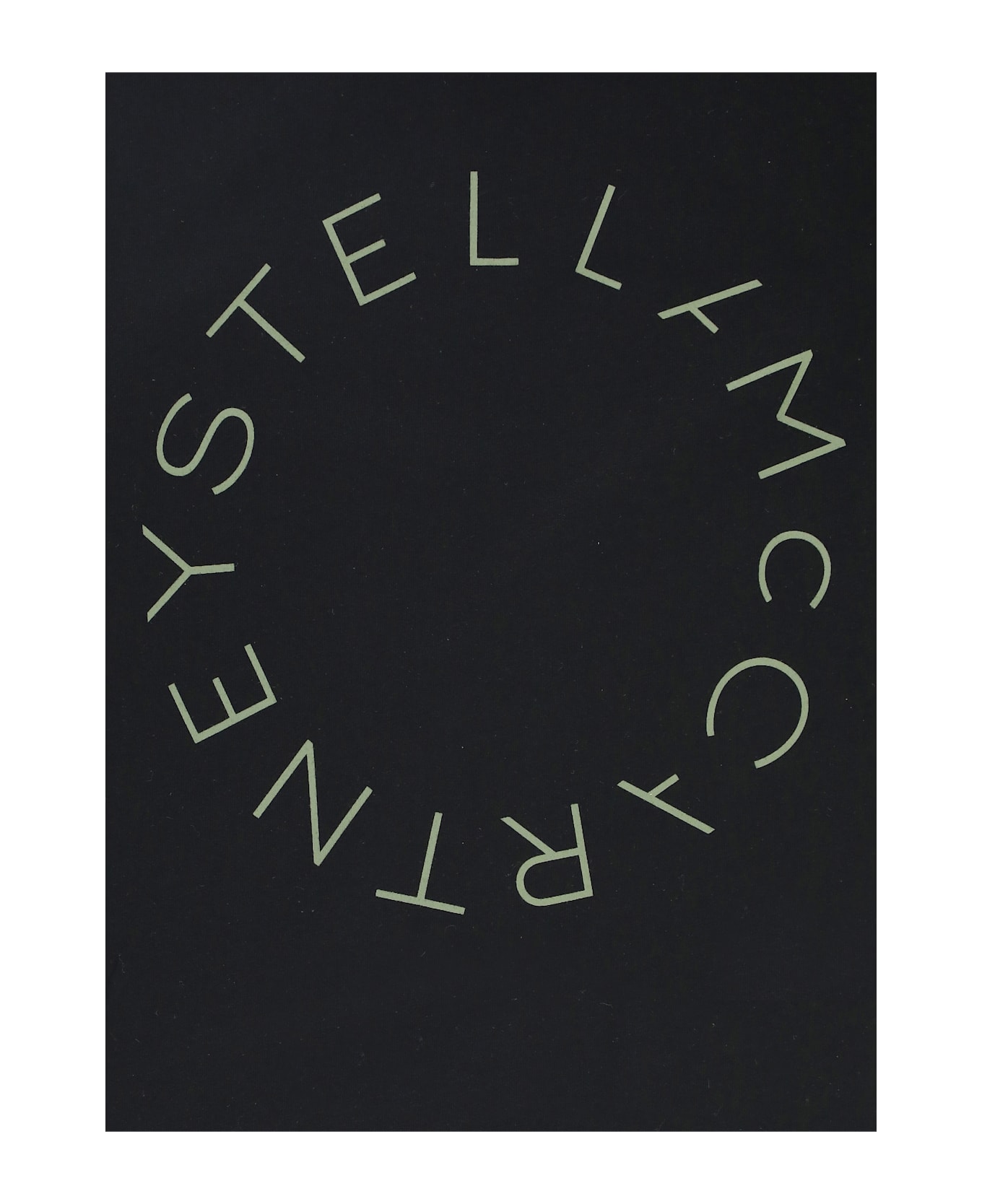 Stella McCartney T-shirt With Logo - Black