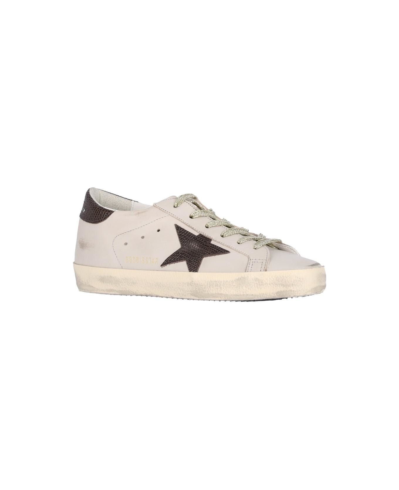 Golden Goose 'super-star' Sneakers - Grey