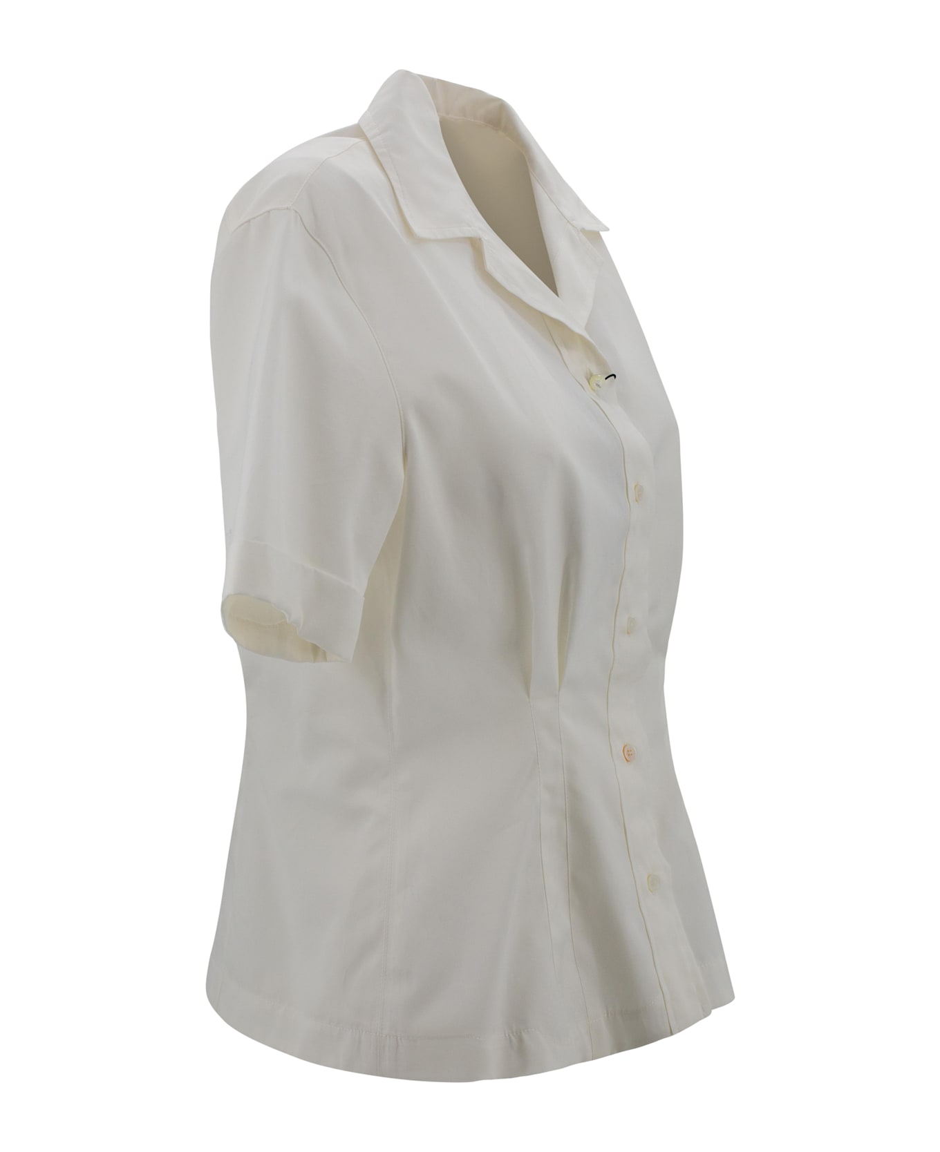 Weekend Max Mara Cotton Poplin Shirt - White