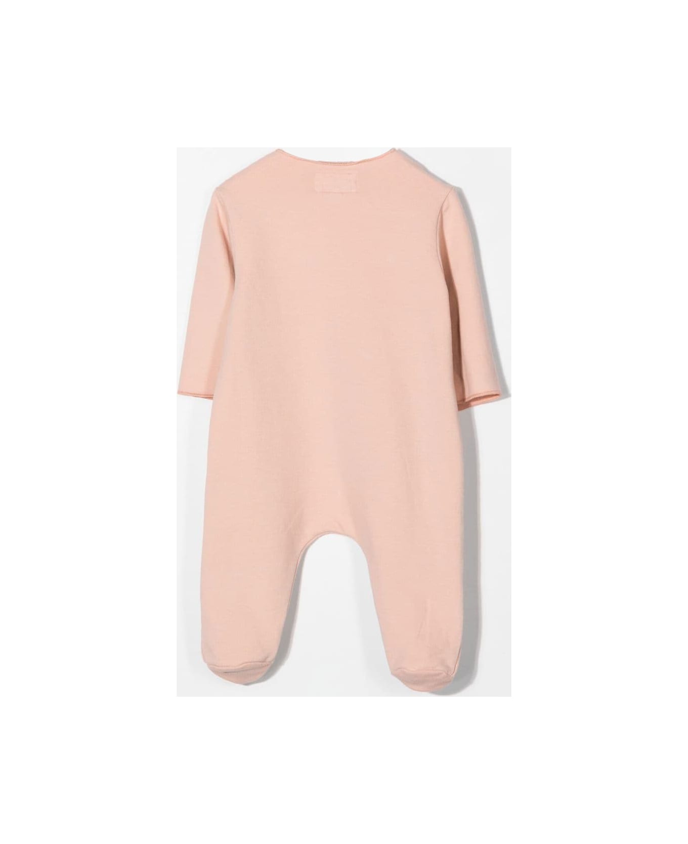 Teddy & Minou Jumpsuit With Logo Application - Pink