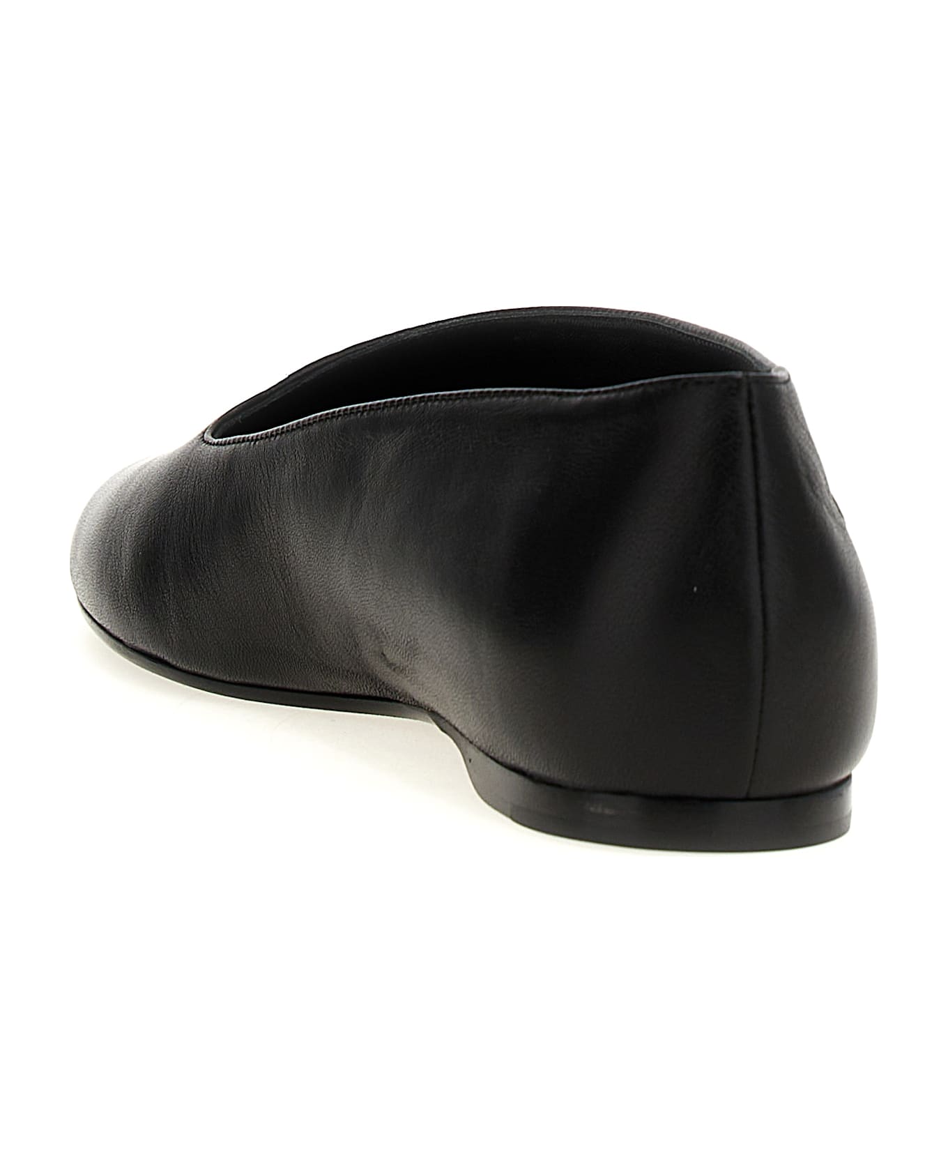 Khaite Diana Ballet Flats - Black