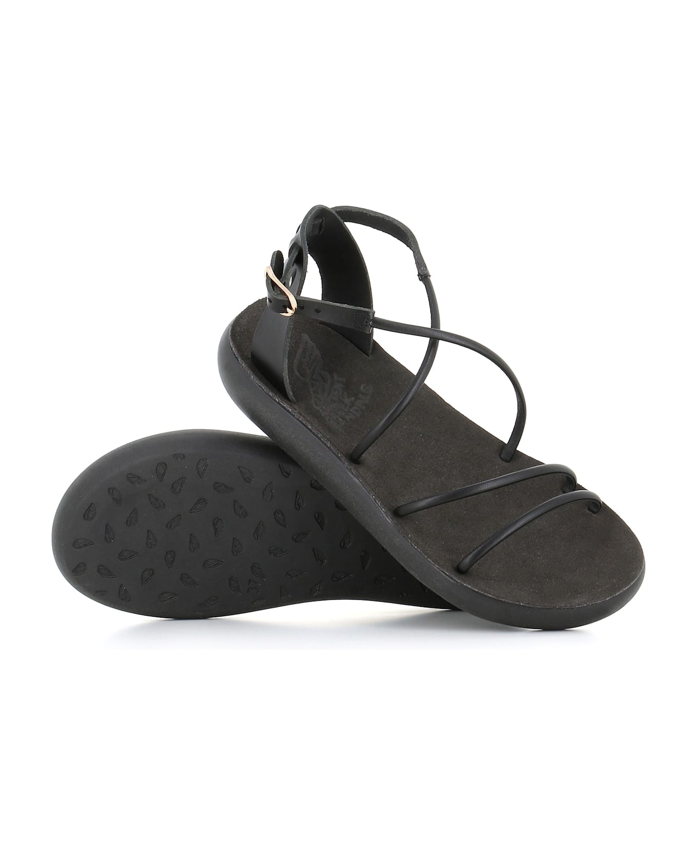 Ancient Greek Sandals Sandals Anastasia - Black