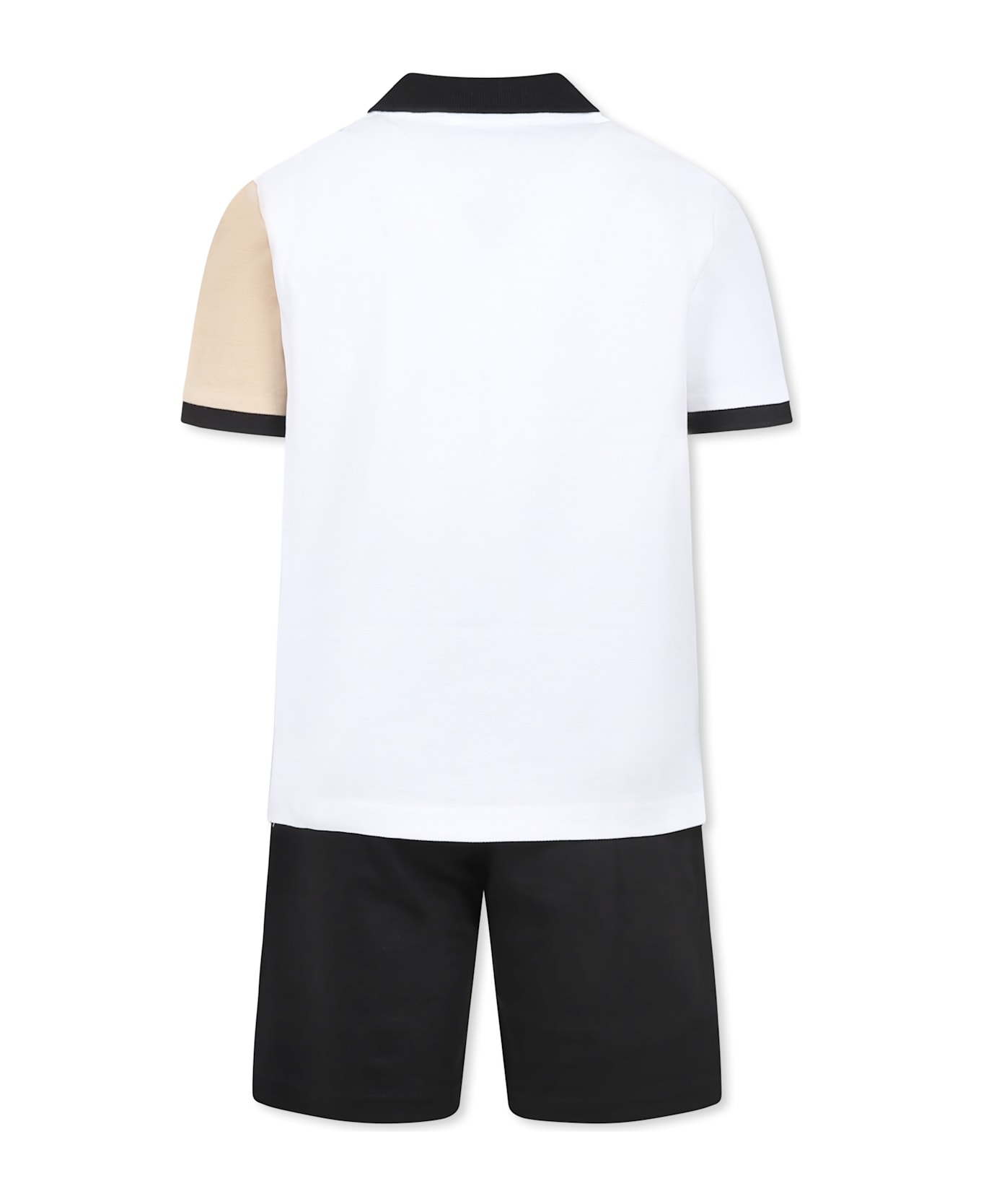 Hugo Boss Multicolor Suit For Boy With Logo - Multicolor