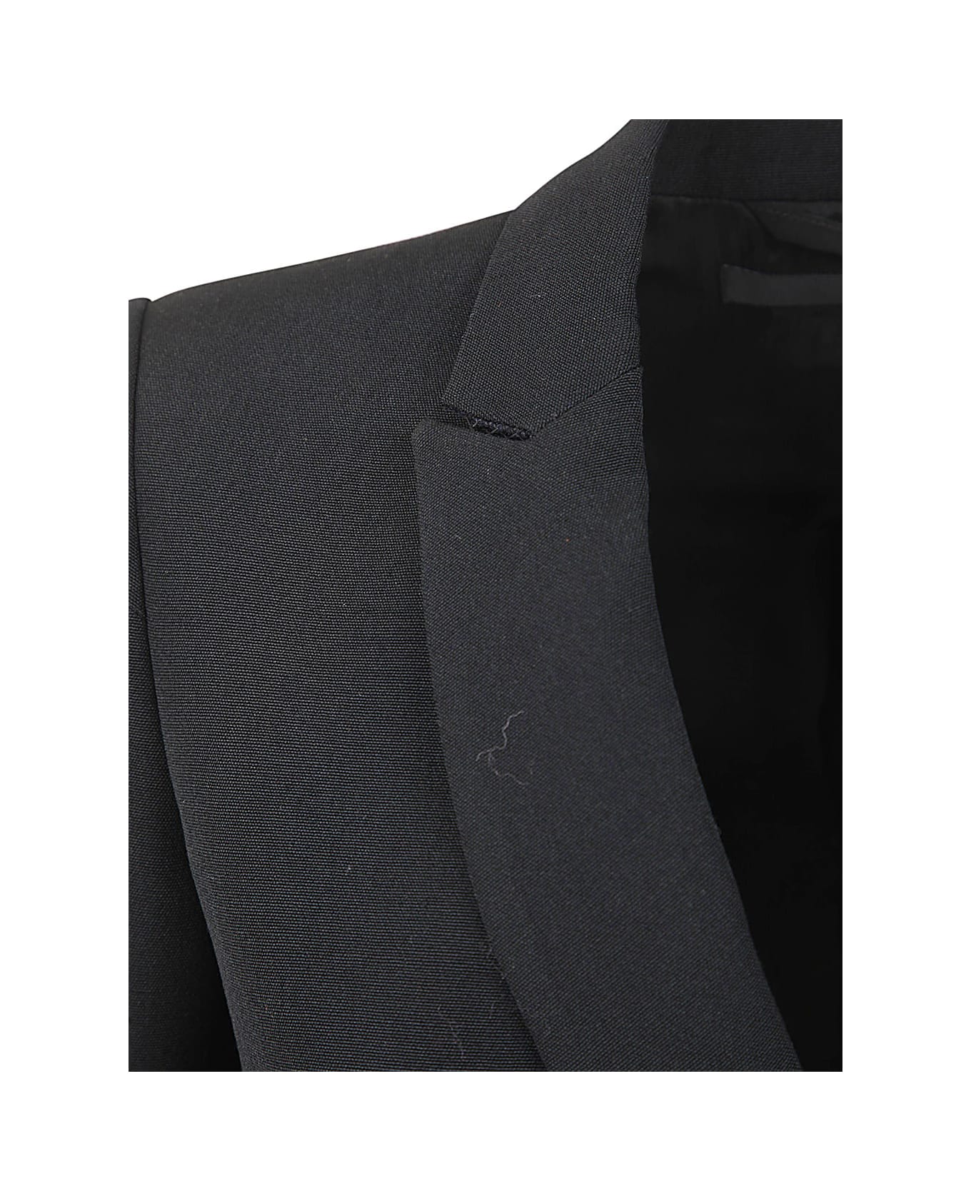 Sapio Panama Long Jacket - Black ブレザー