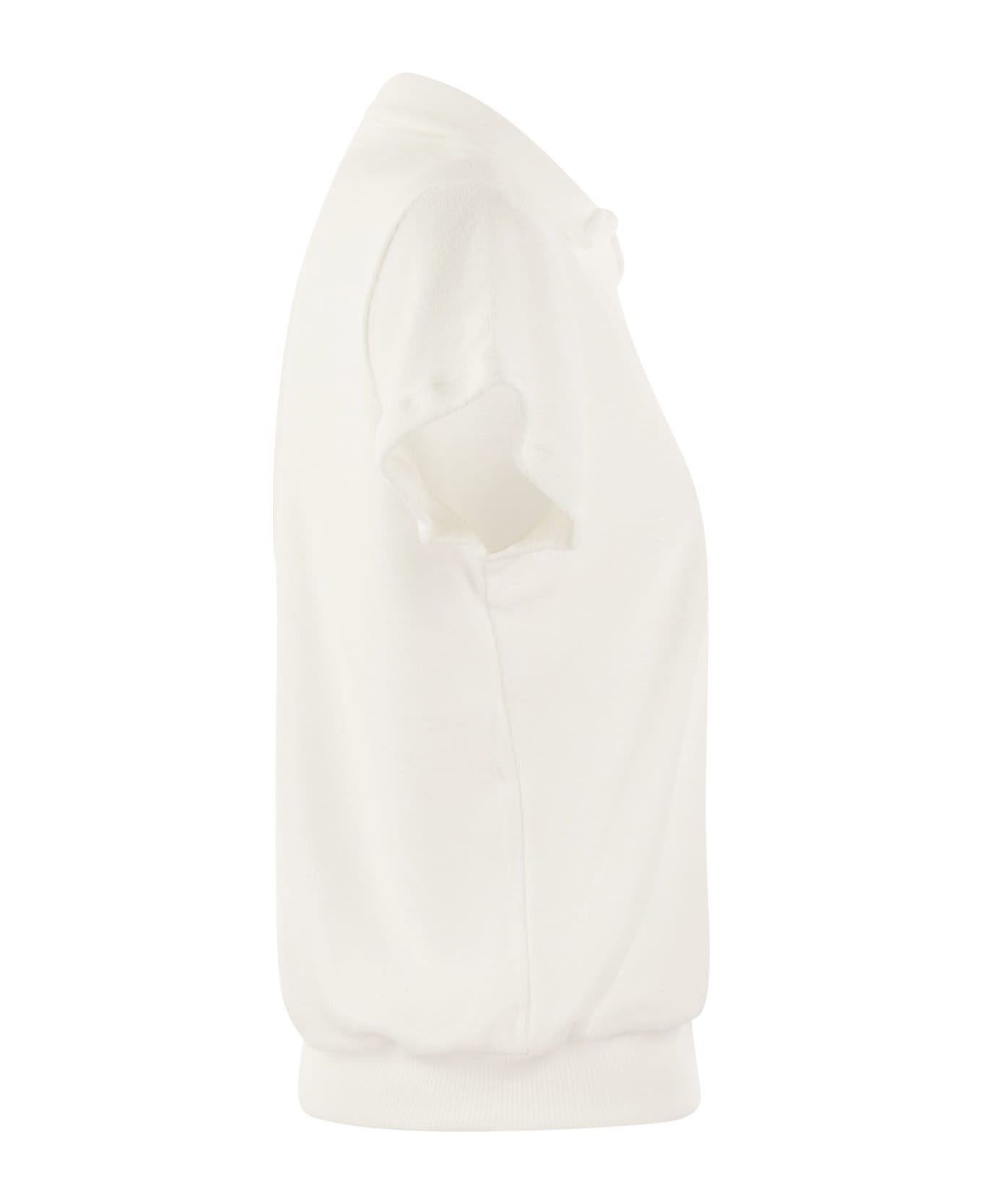 Polo Ralph Lauren Tight Terry Polo Shirt - White