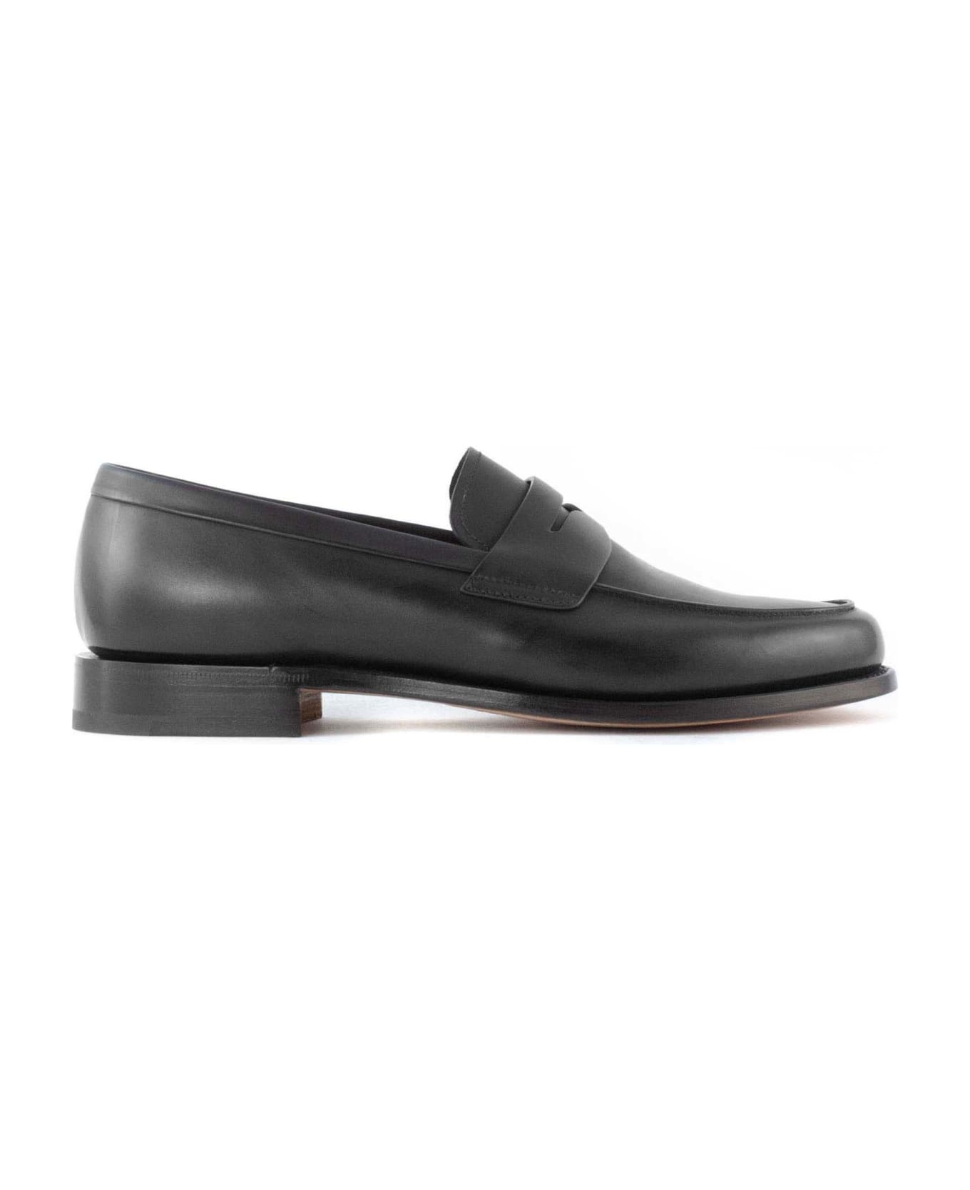 Church's Loafer In Black Leather - Black
