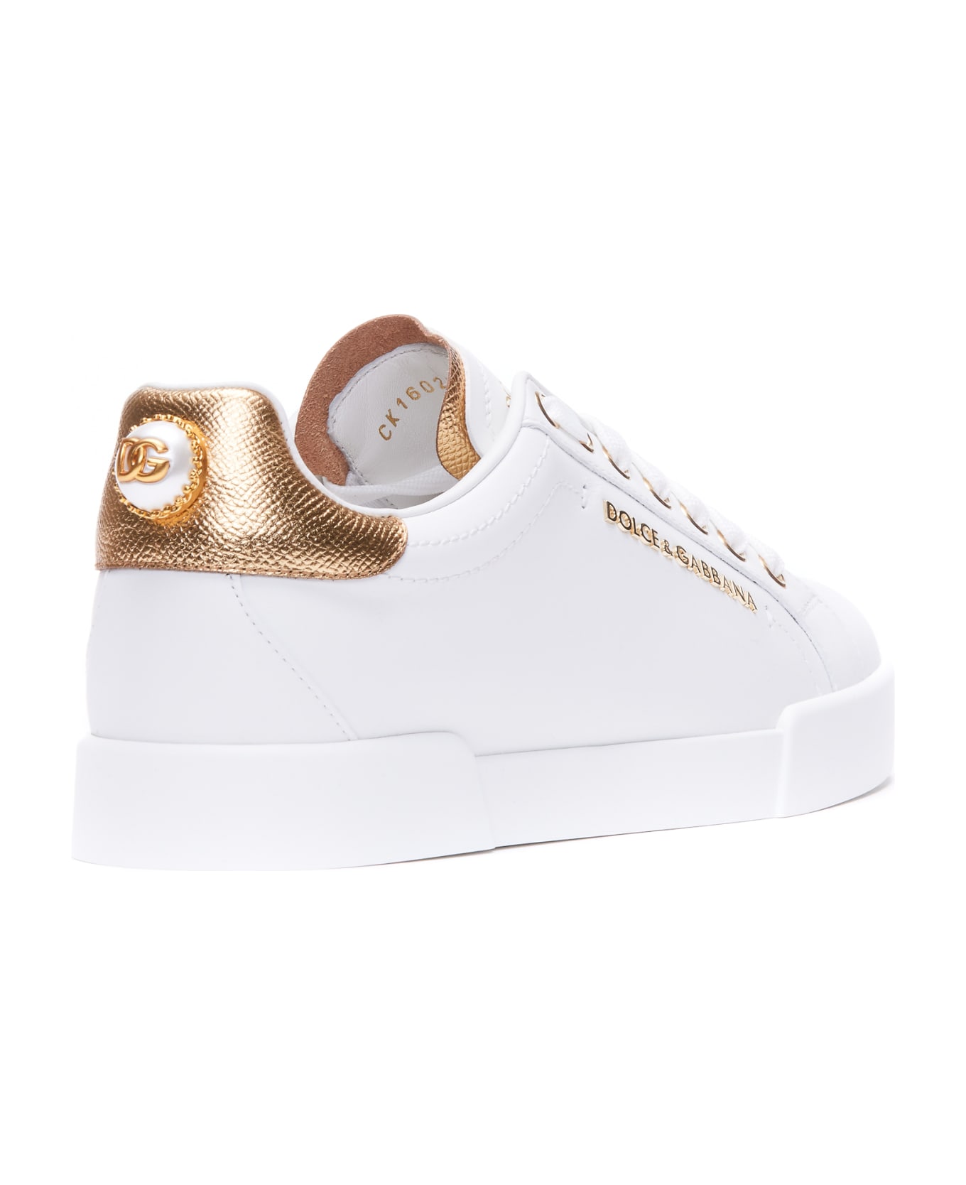 Dolce & Gabbana Portofino Sneakers - Golden