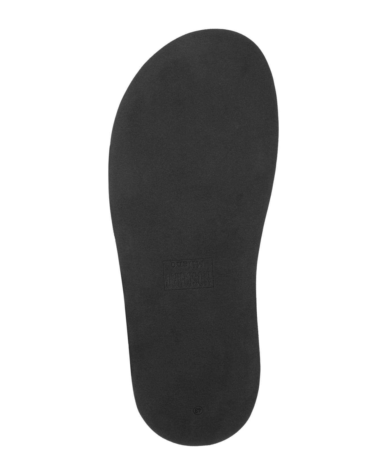 Moschino Sandals - Black - Multicolor