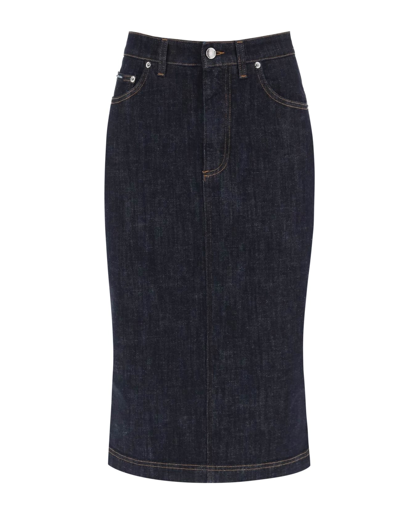 Dolce & Gabbana Denim Pencil Skirt - VARIANTE ABBINATA (Blue) スカート