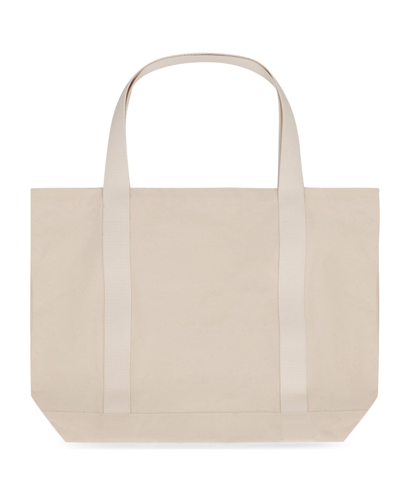 Maison Kitsuné Canvas Tote Bag - White