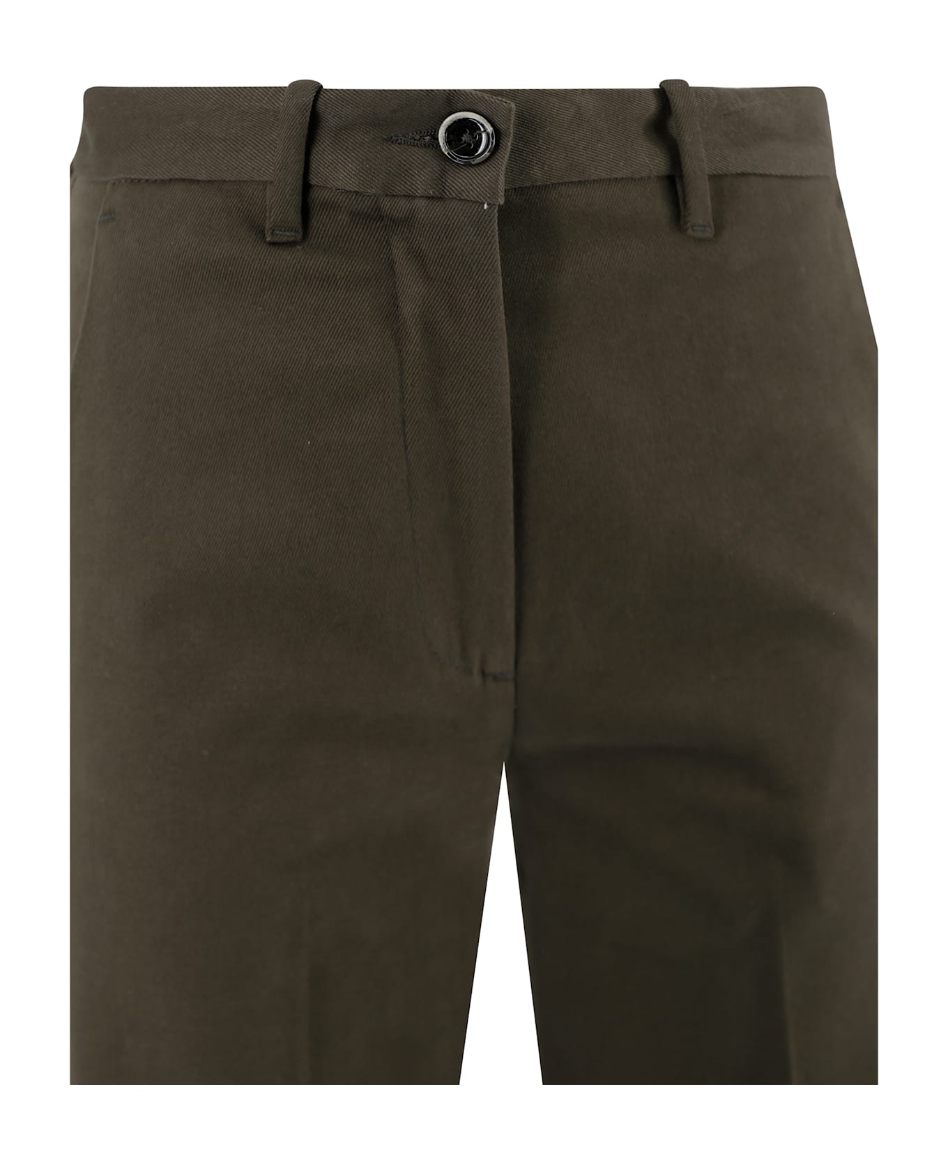 Nine in the Morning Mid-rise Trousers - Green