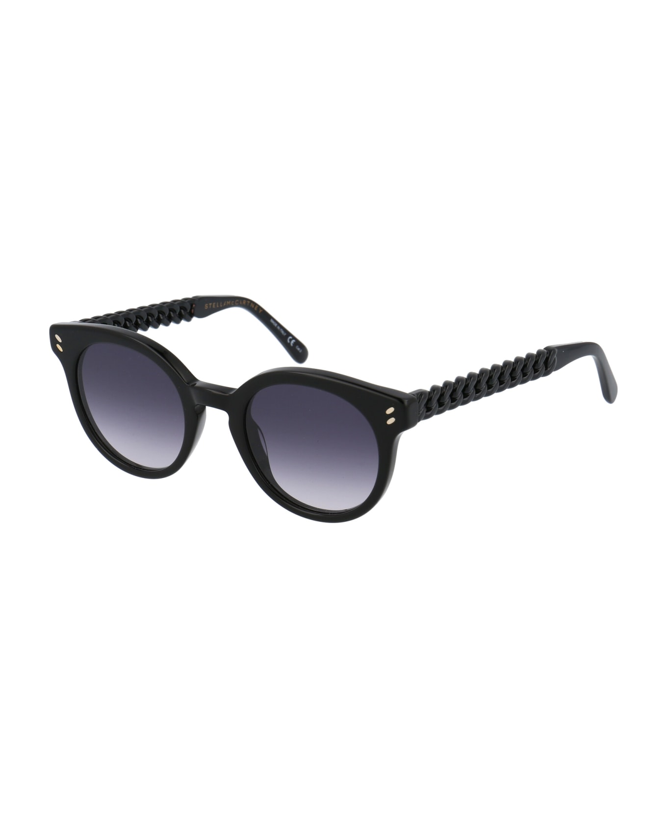 Stella McCartney Eyewear Sc0234s Sunglasses - 001 BLACK BLACK GREY サングラス