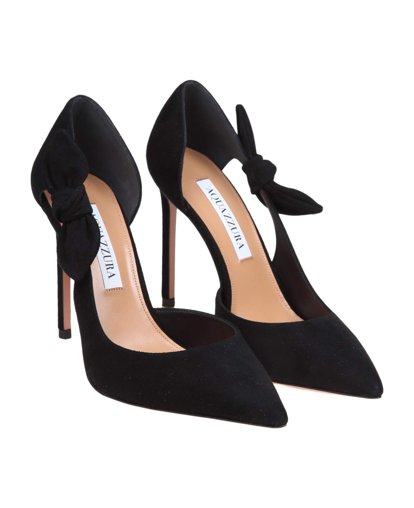 Aquazzura Bow Tie Pumps - Black
