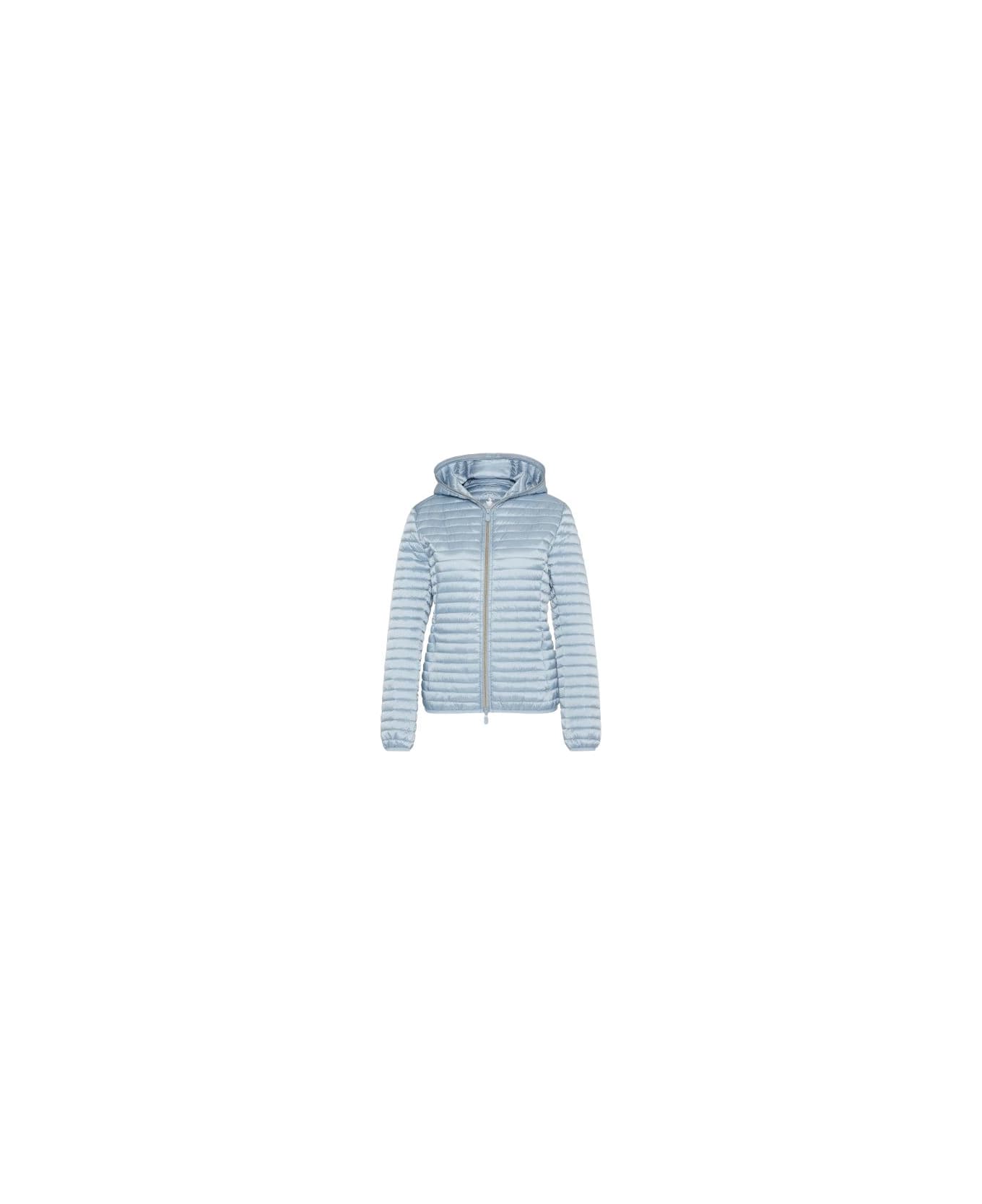 Save the Duck Alexa Jacket - Gnawed Blue