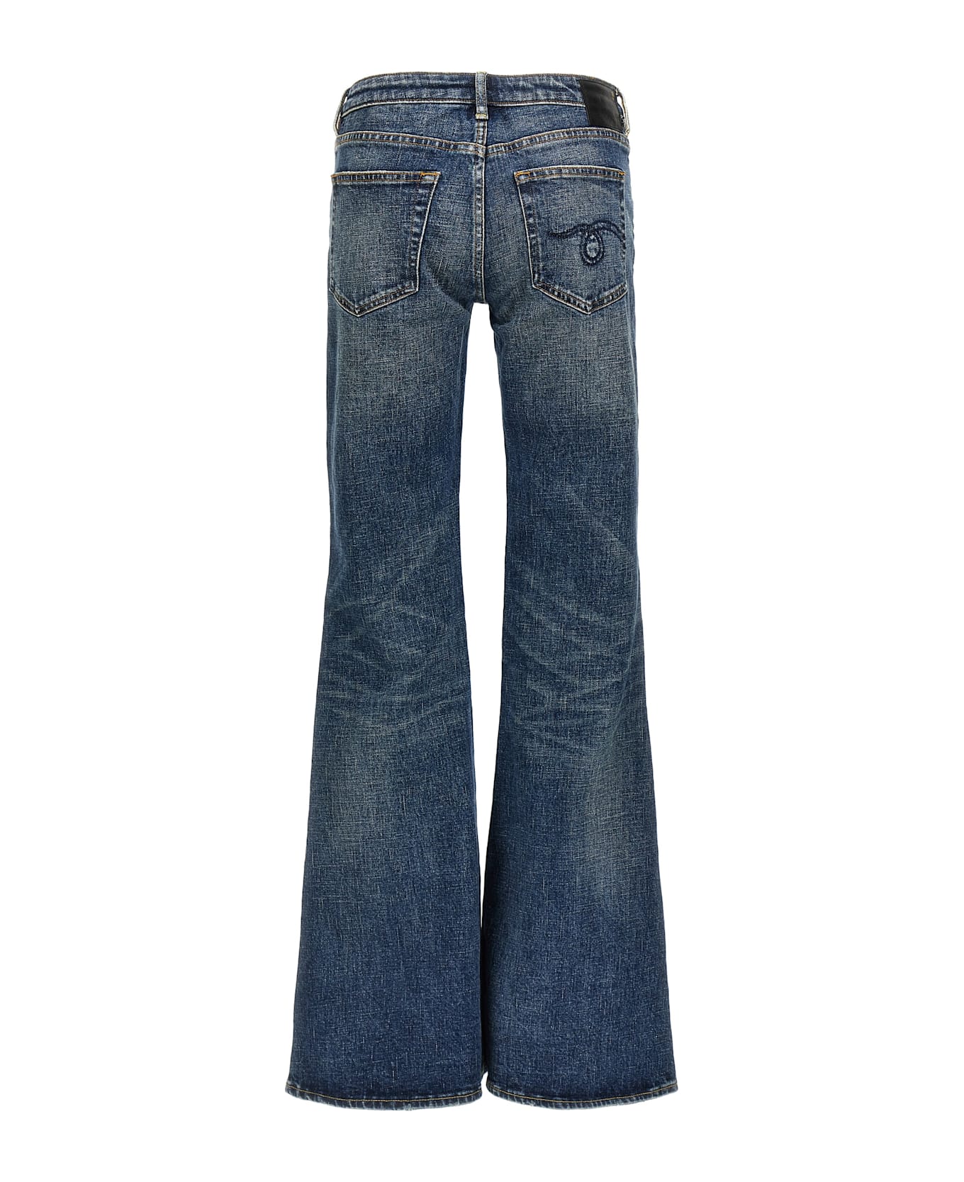 R13 
overflow Boy Flare
 Jeans - Blue