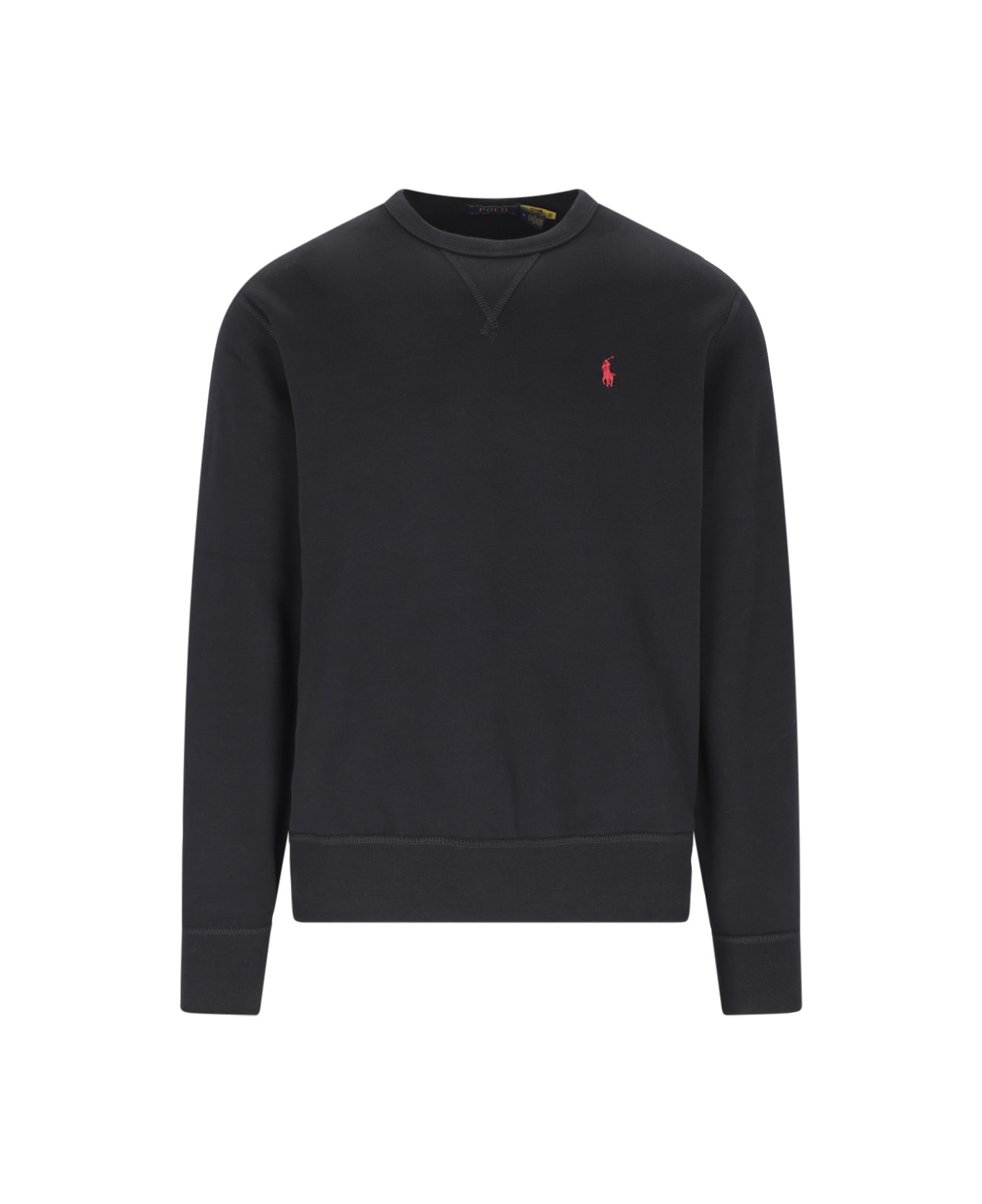 Ralph Lauren 
rl
 Crew Neck Sweatshirt - POLO BLACK