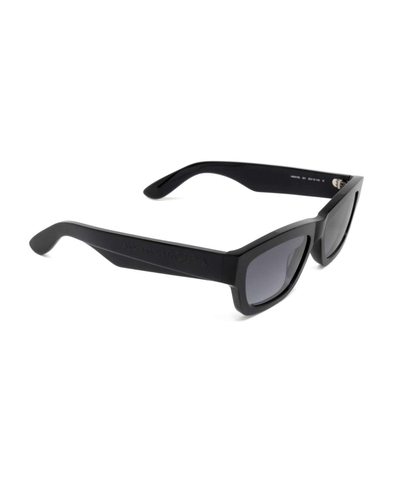 Alexander McQueen Eyewear Am0419s Black Sunglasses - Black サングラス