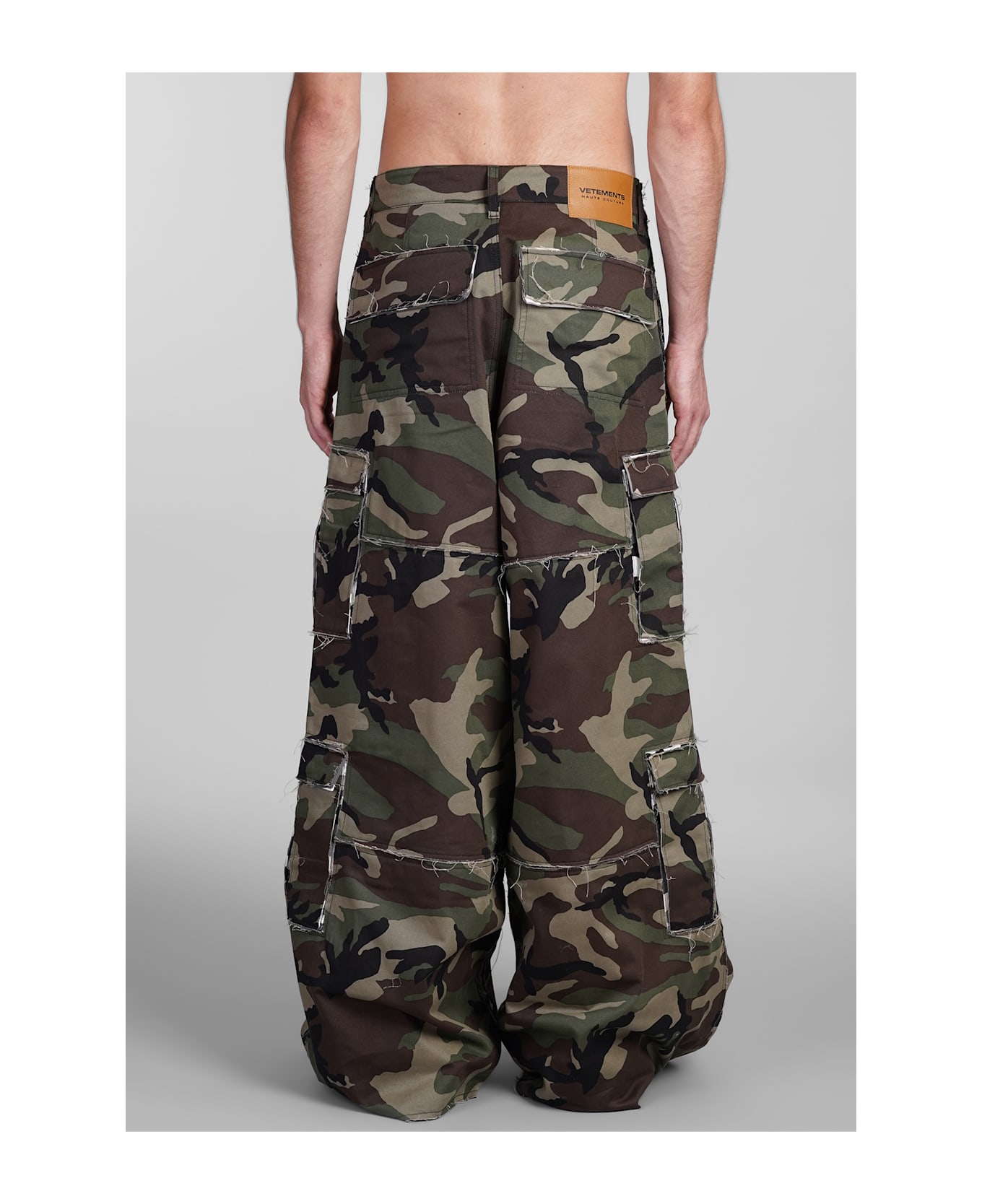 VETEMENTS Pants In Camouflage Cotton - camouflage