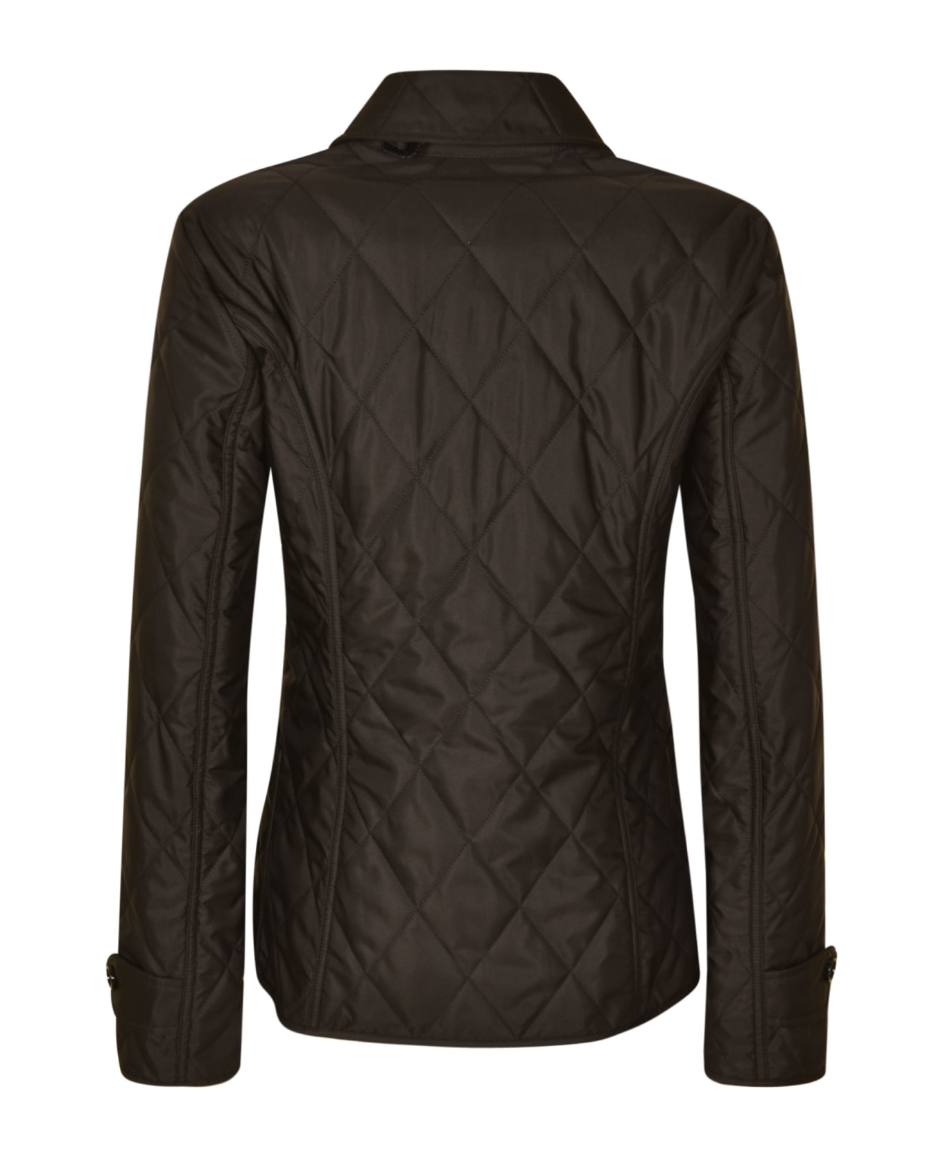 Burberry Quilted Buttoned Jacket - Black