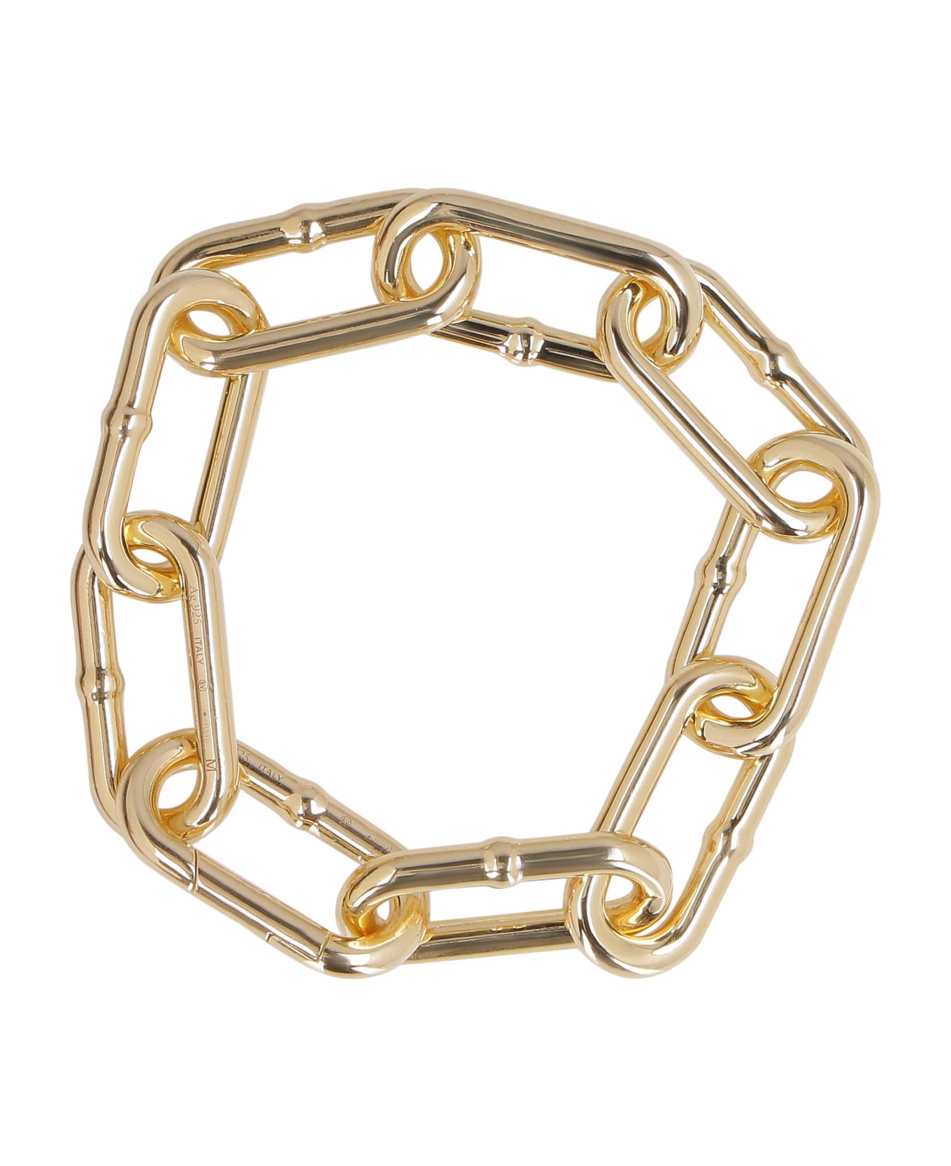 Bottega Veneta Plated Silver Chain Bracelet - Gold