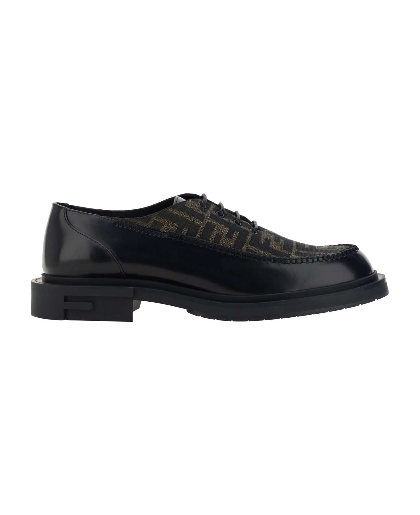 Fendi Lace-up Shoes - Black