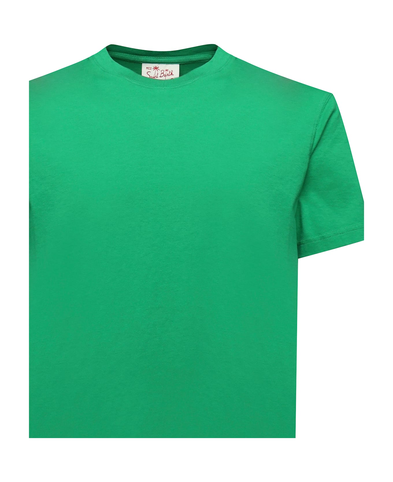 MC2 Saint Barth Dover Cotton T-shirt - Green