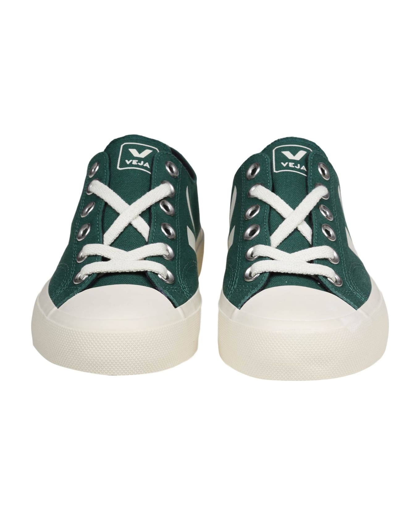 Veja Wata Sneakers In Green Canvas - GREEN