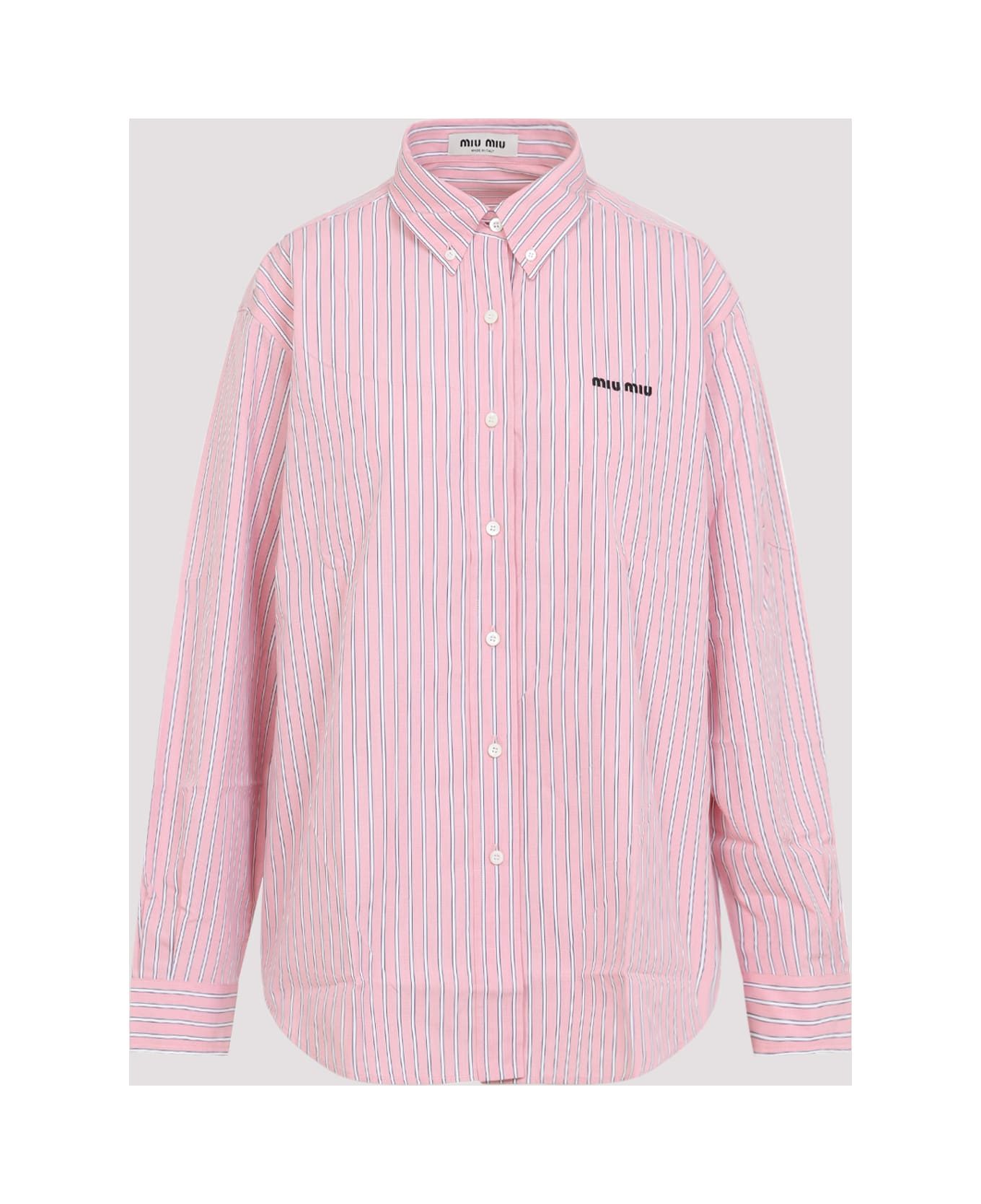 Miu Miu Cotton Shirt - Rosa シャツ