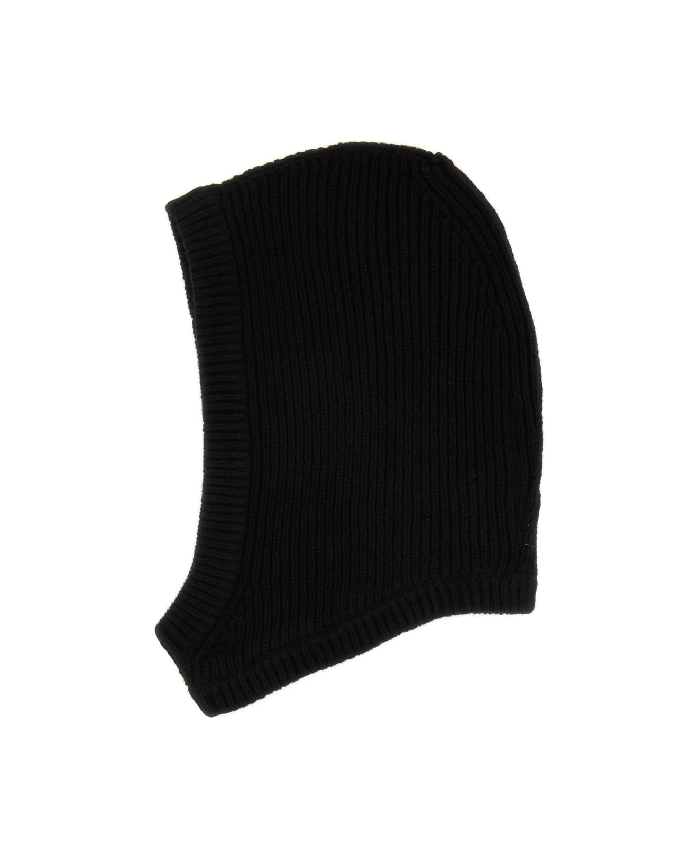 Rick Owens Knitted Hood - Black