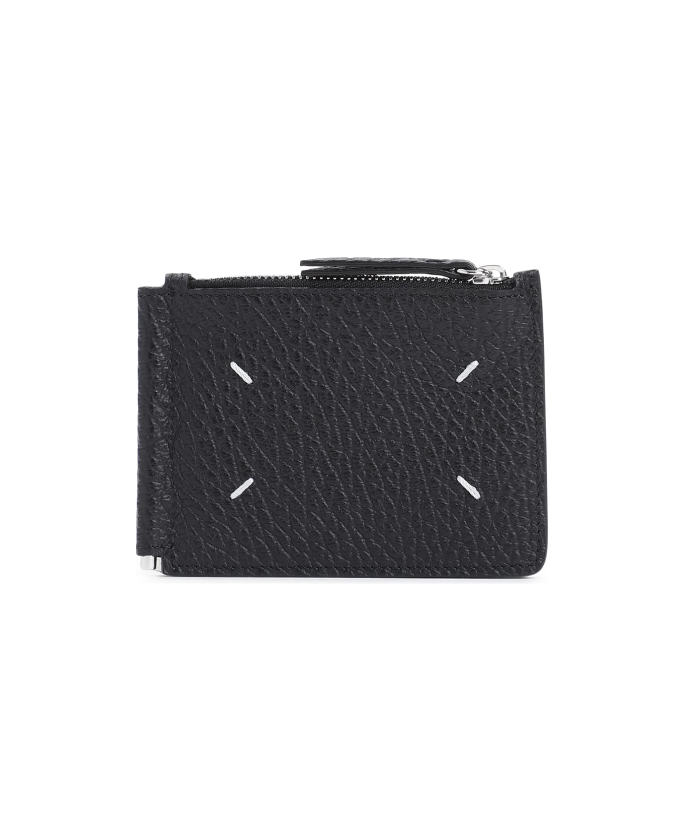 Maison Margiela Slim 2 Pincer Wallet - Black