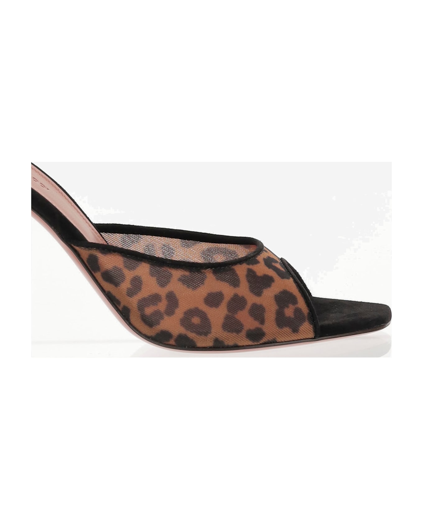 Amina Muaddi Alexa Mesh Mules - ANIAMLIER