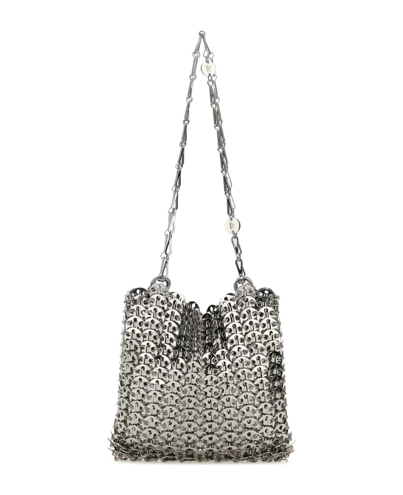 Paco Rabanne Silver Metal Chain 1969 Shoulder Bag - SILVER