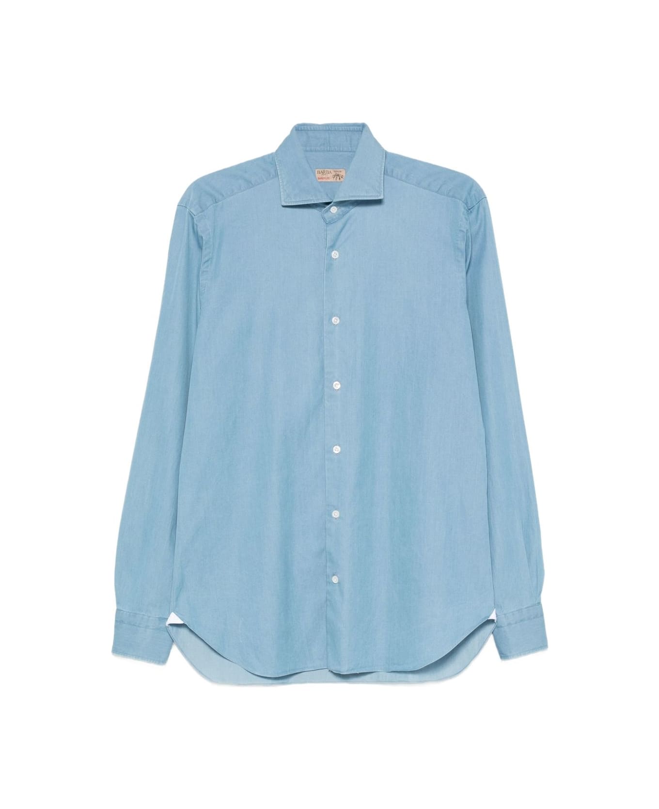 Barba Napoli Barba Dandylife Denim Shirt - Blue