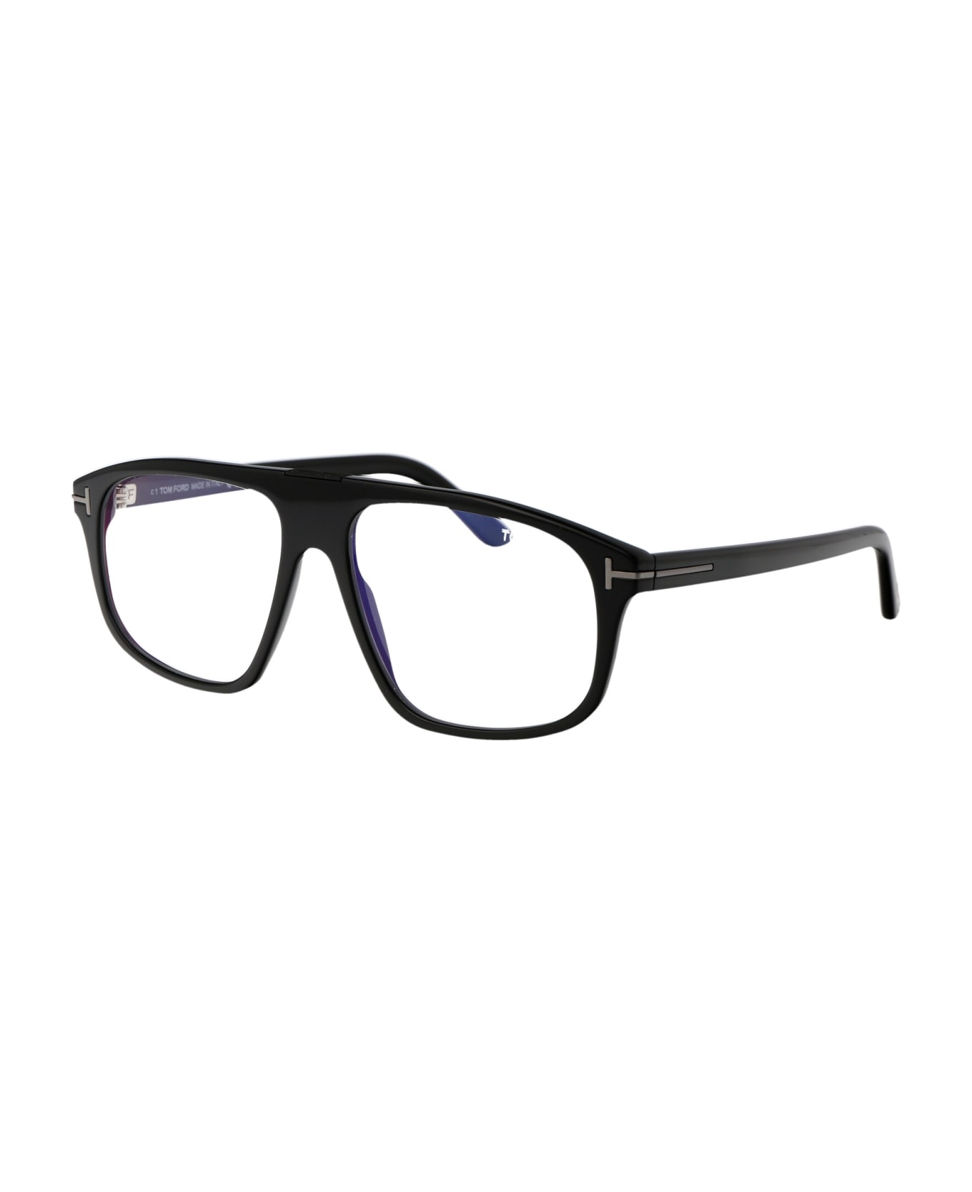 Tom Ford Eyewear Ft5901-b-n Glasses - 001 Nero Lucido アイウェア
