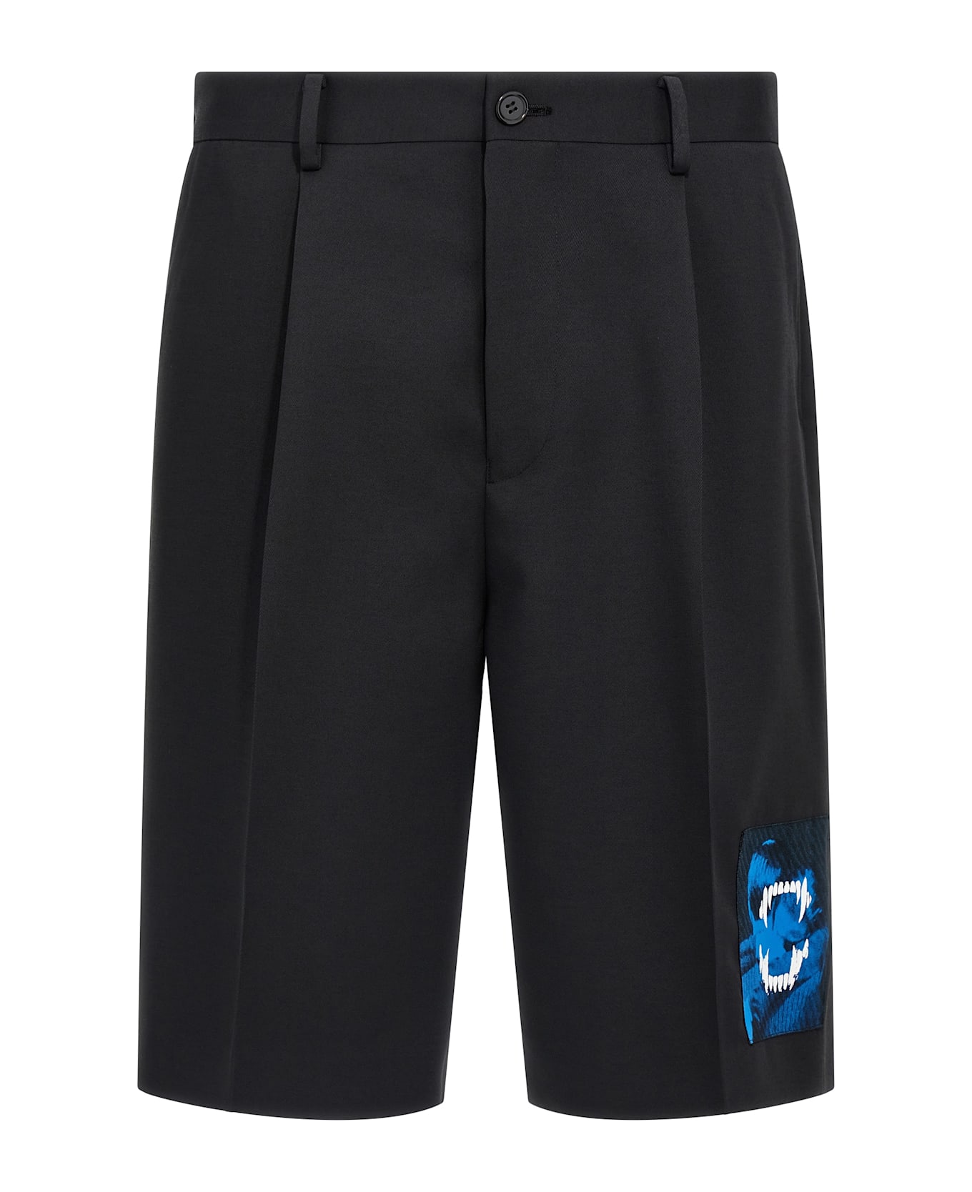 Undercover Jun Takahashi Patch Bermuda Shorts - Black  