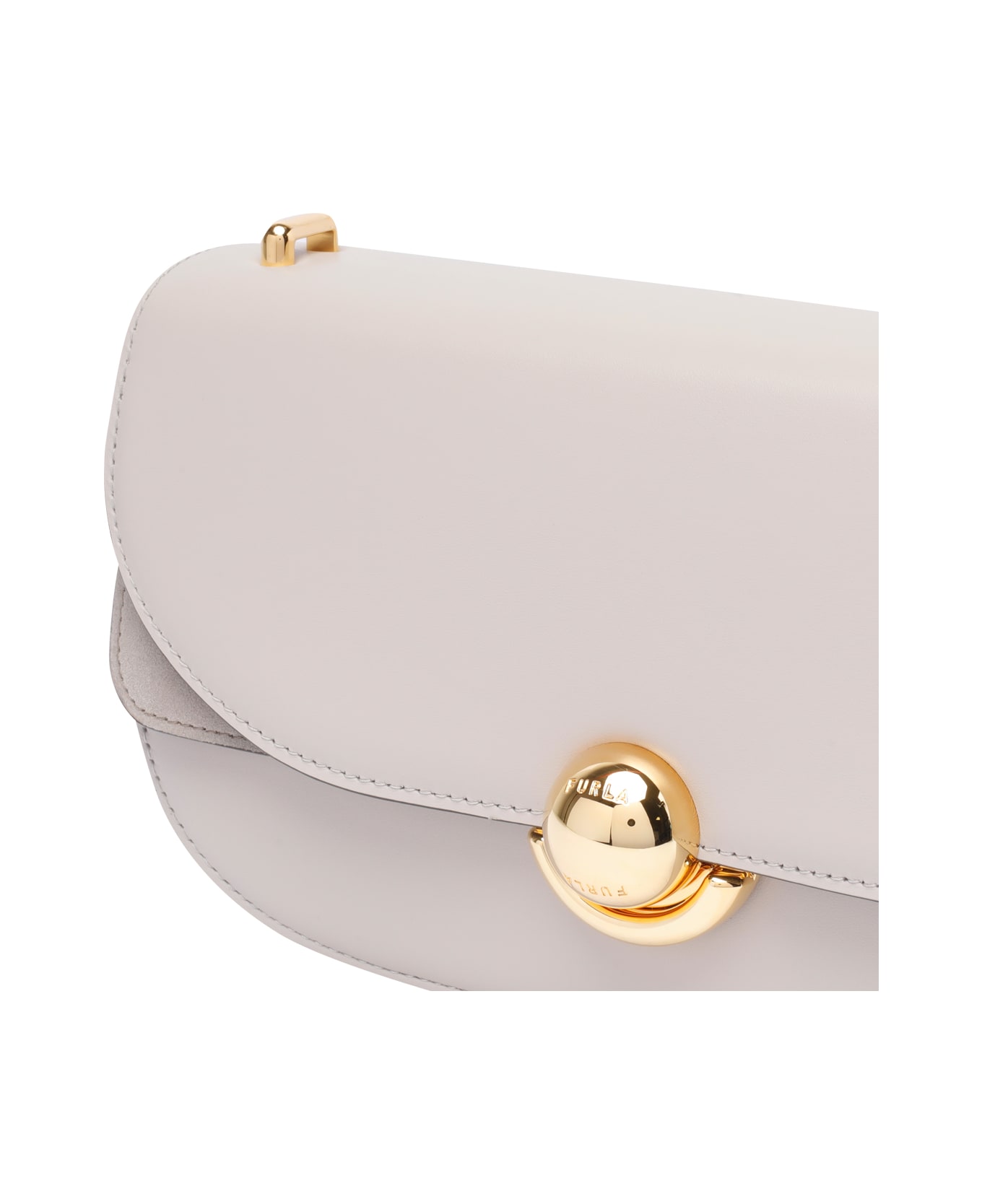 Furla Sfera Small Shoulder Bag Small - White