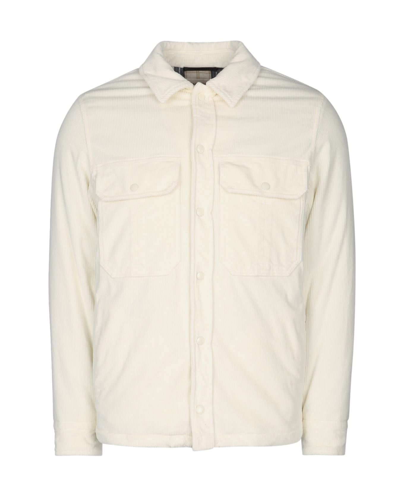 Jacob Cohen Light Jacket Velluto Str. Tinto Reattivo - CREAMWHITE