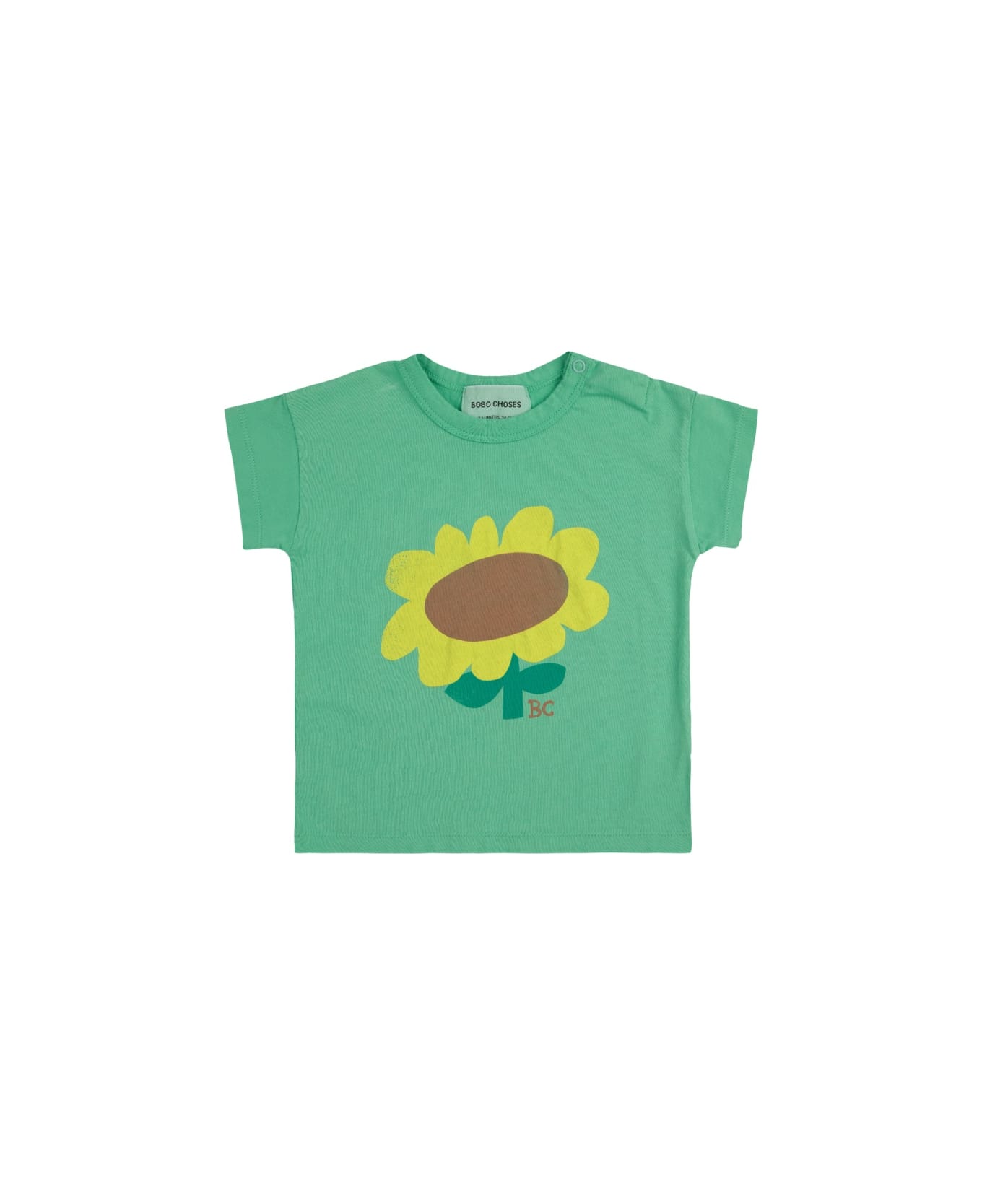Bobo Choses "sunflower" T-shirt - GREEN