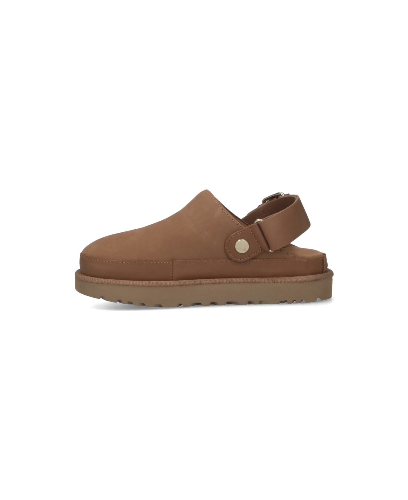 UGG "goldenstar Villa" Slingback Sabots - Brown