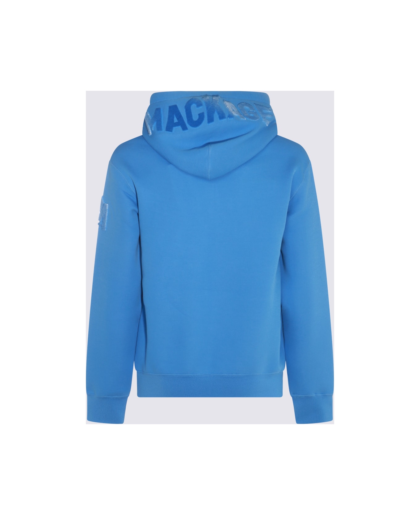 Mackage Blue Cotton Blend Sweatshirt - CELESTIAL BLUE