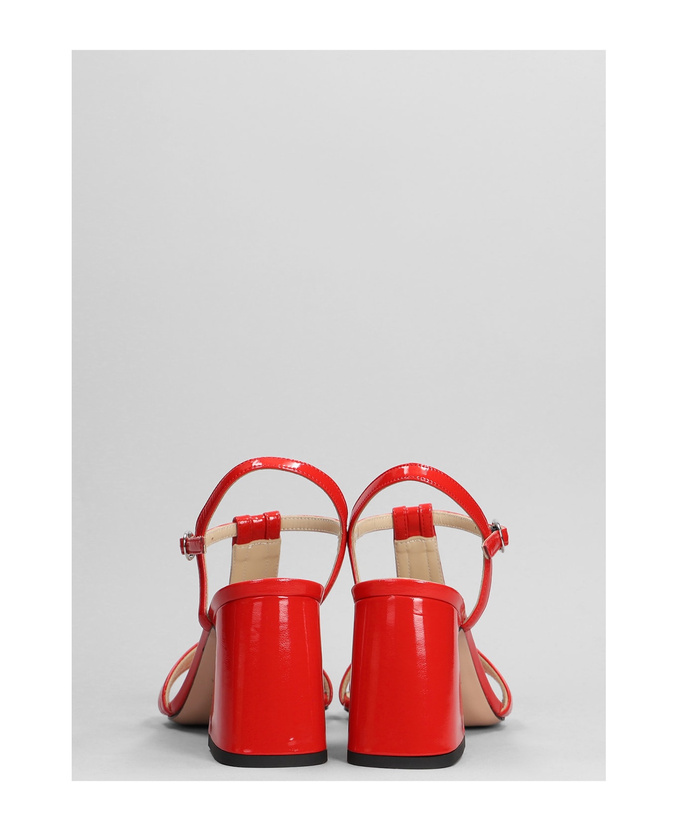 Marc Ellis Sandals In Red Leather - red サンダル