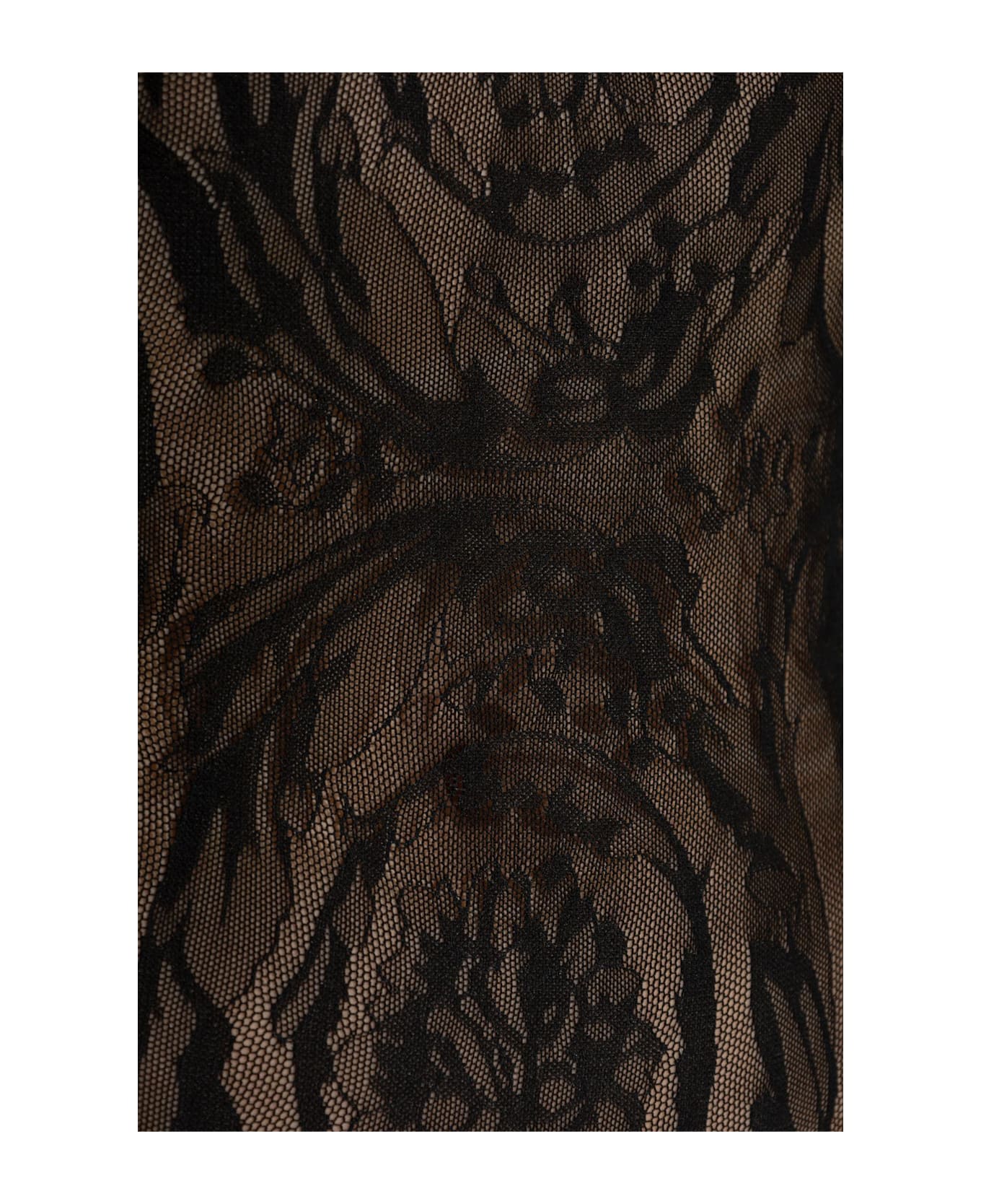 Versace Lace Bodysuit - BLACK